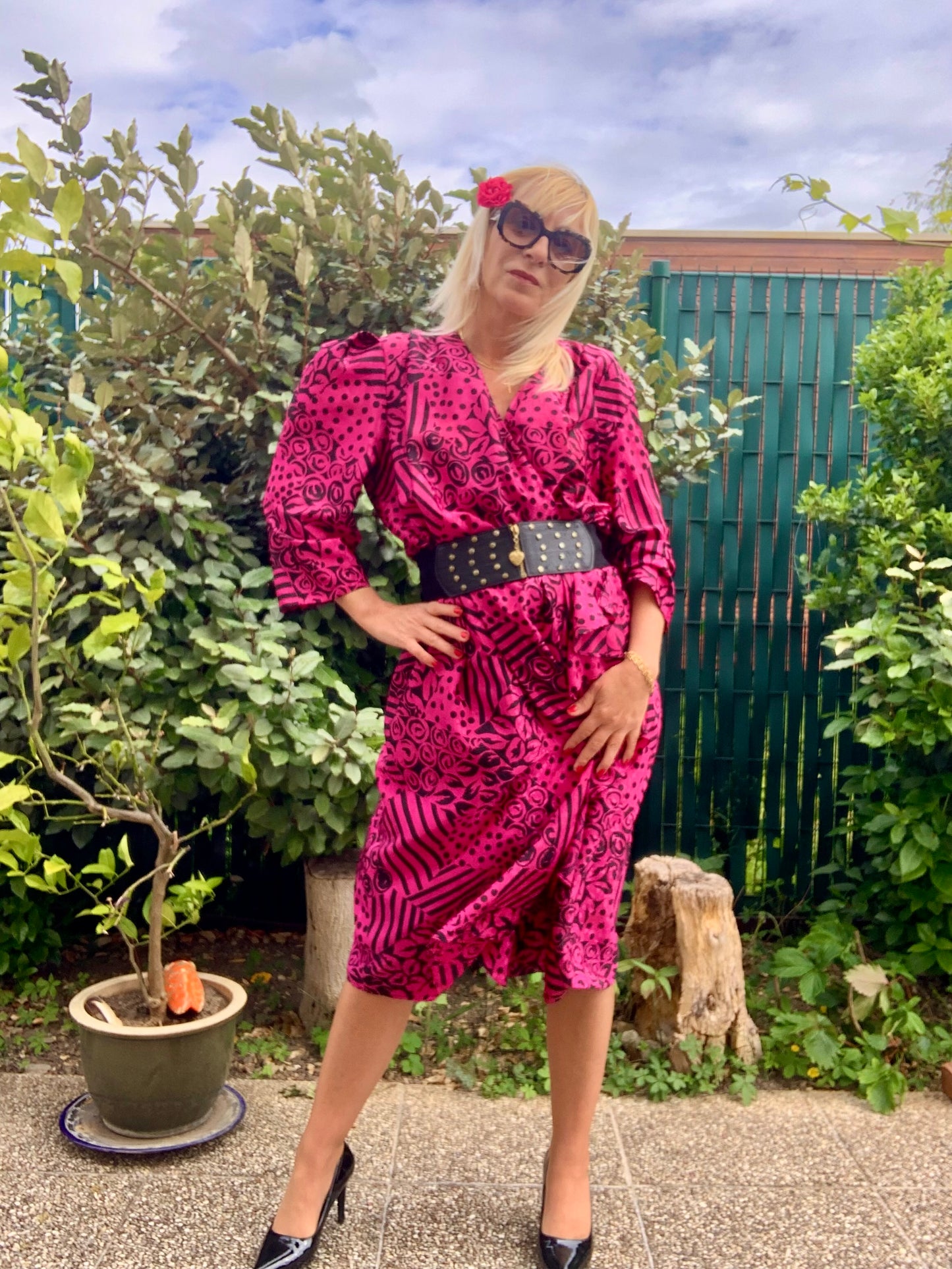 Robe Merveilleuse Vintage 1980- T42