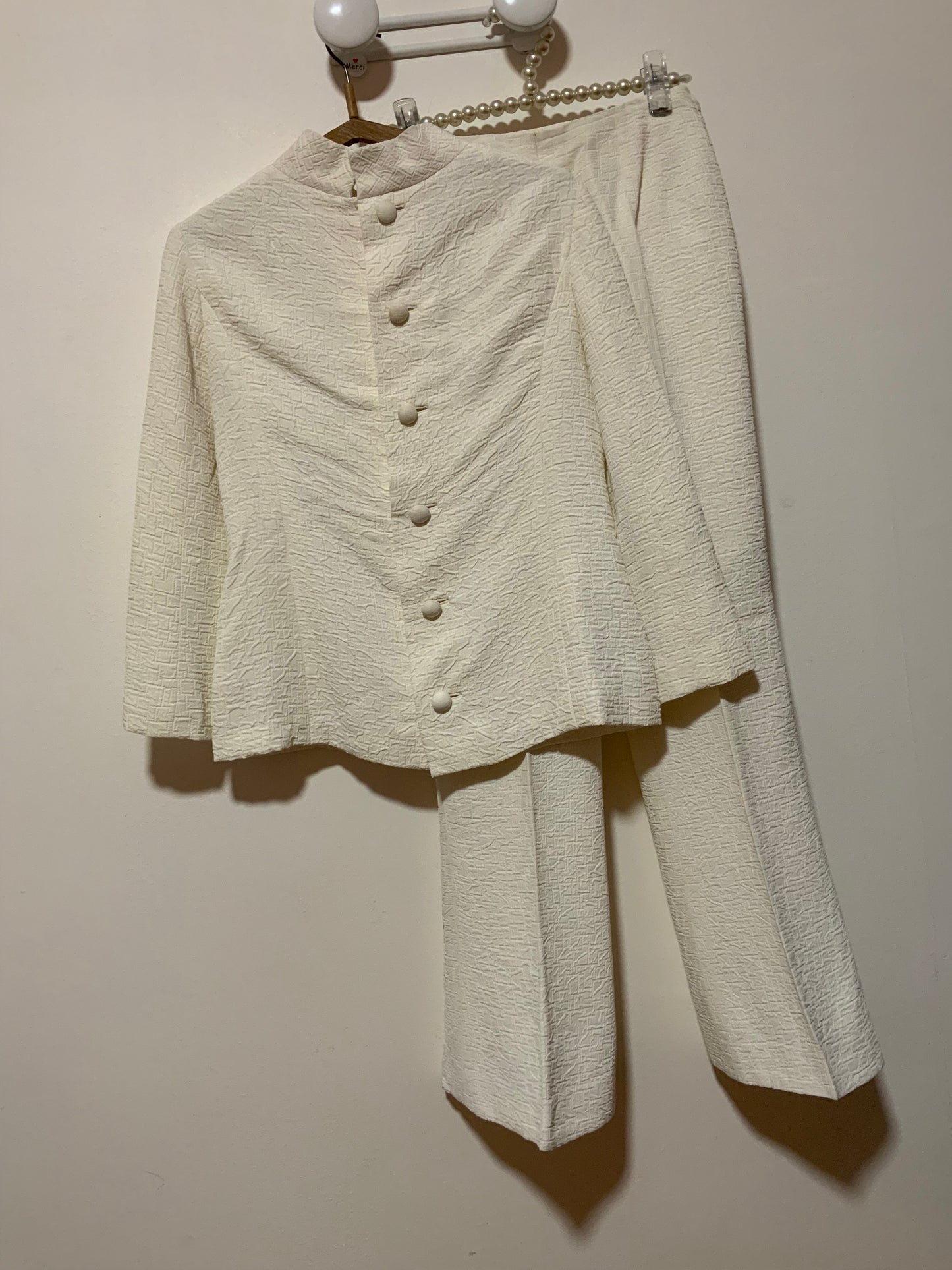 Ensemble Flare Creation Main Couture 1960/70 Pépite Vintage