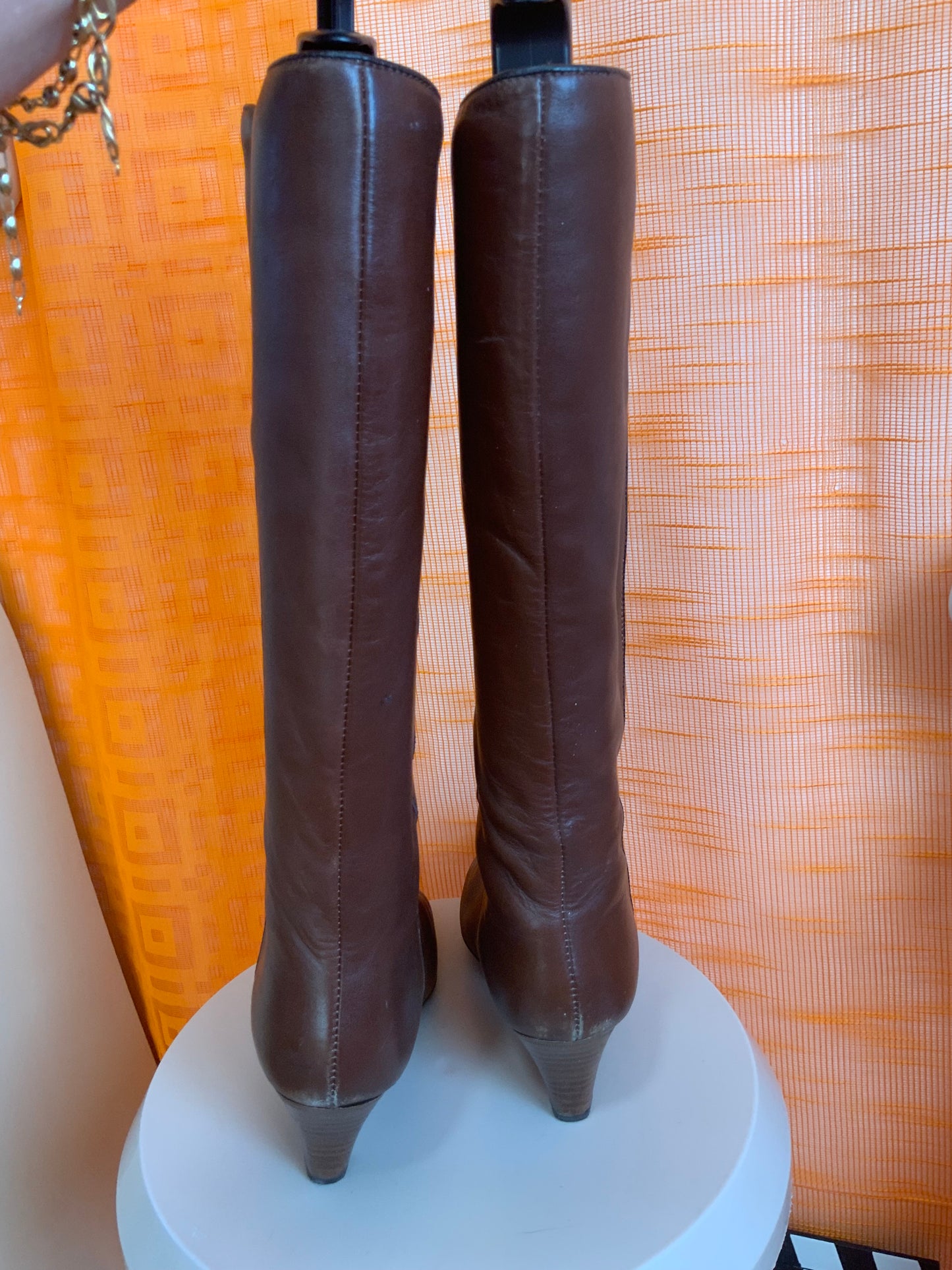 Bottes Vintage 1980 Cuir - T36
