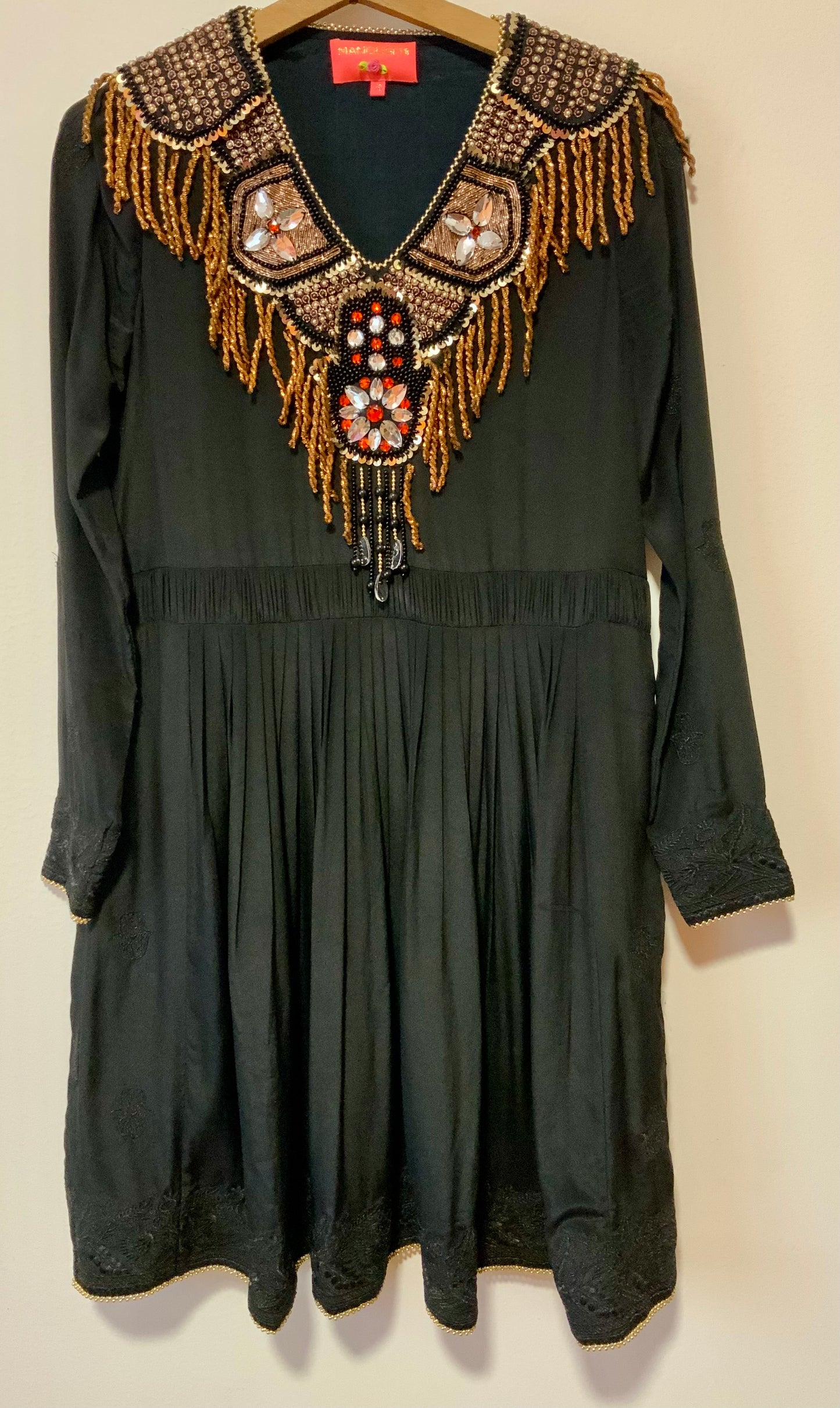 Robe Soie Manoush Sequins paillettes - T36