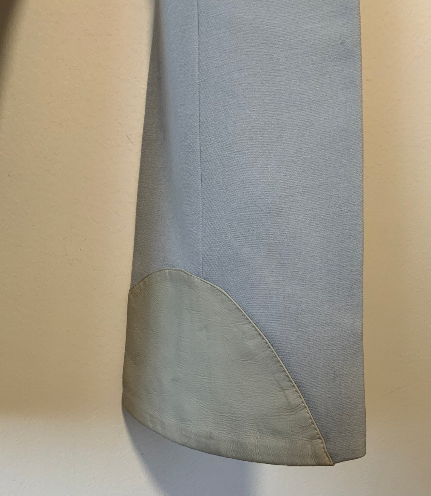 Rare Flare Fuseau Pattes d’éléphant Vintage 1960/70 Cuir - T30/32.