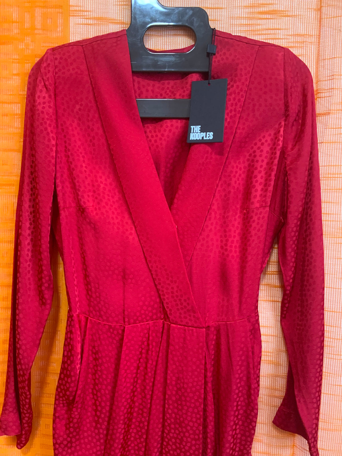 Robe The Kooples Rouge Neuve- T1