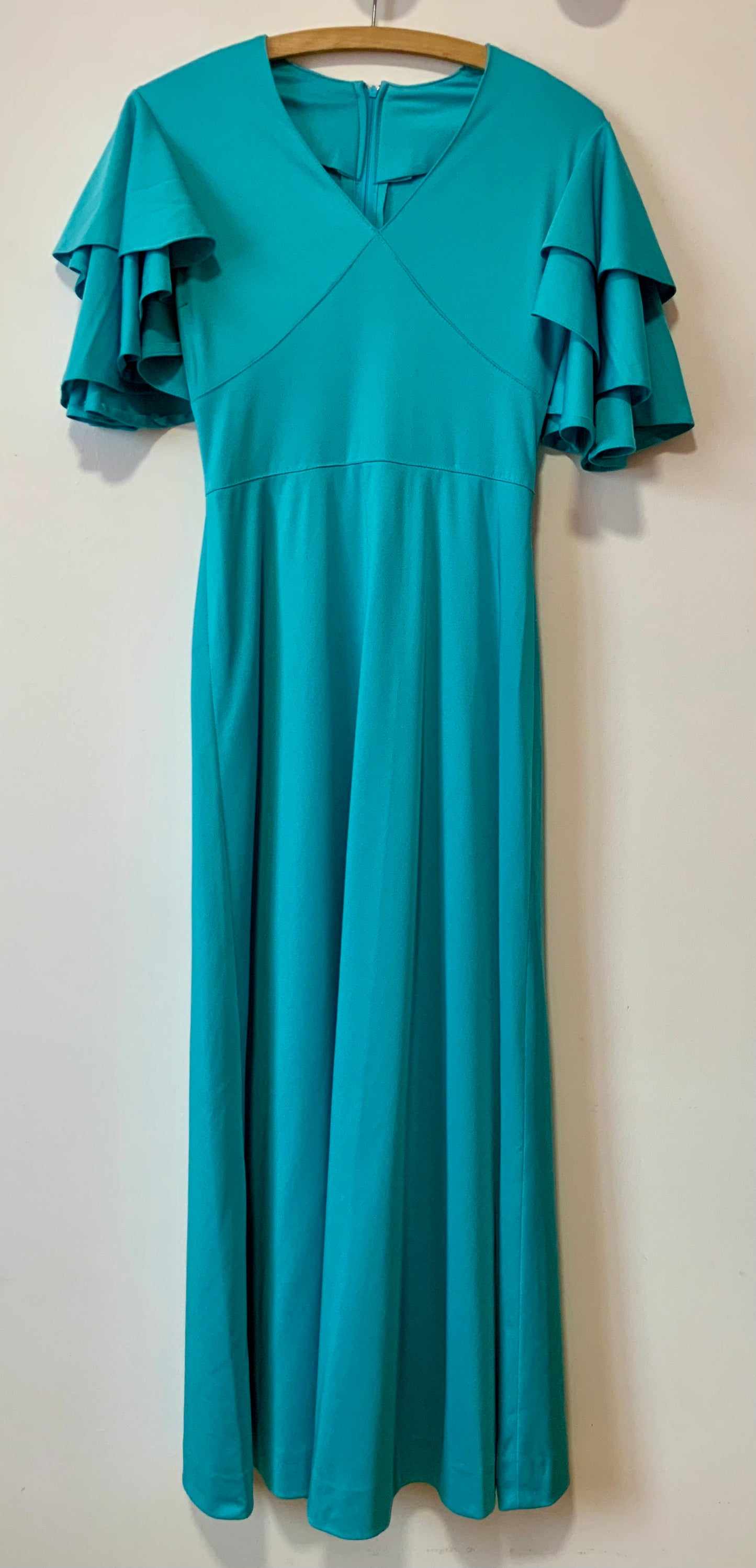 Superbe Robe longue Vintage 1970 Confection Création Main- T36
