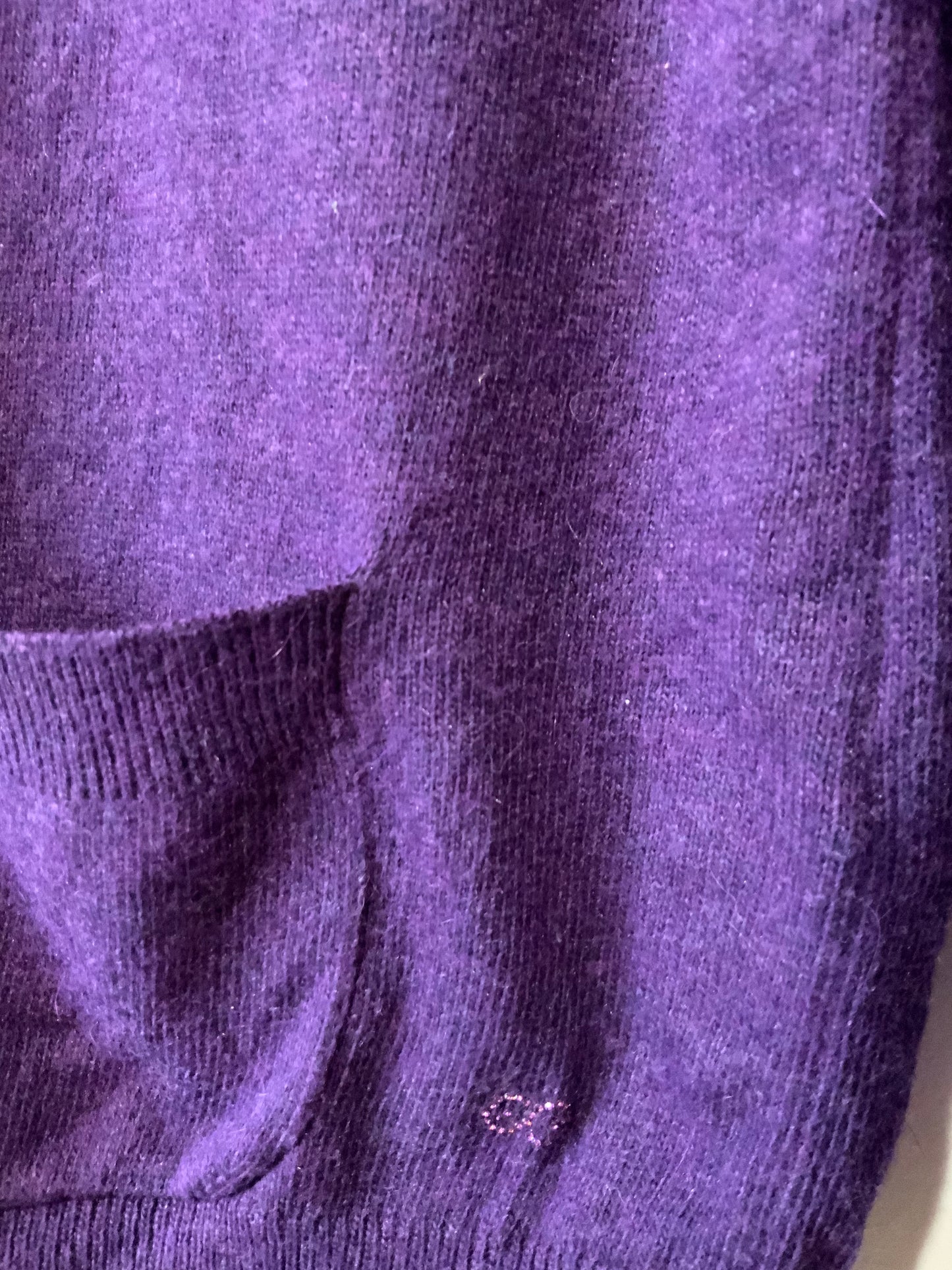 Gilet Angora Escada avec coudières -Taille M
