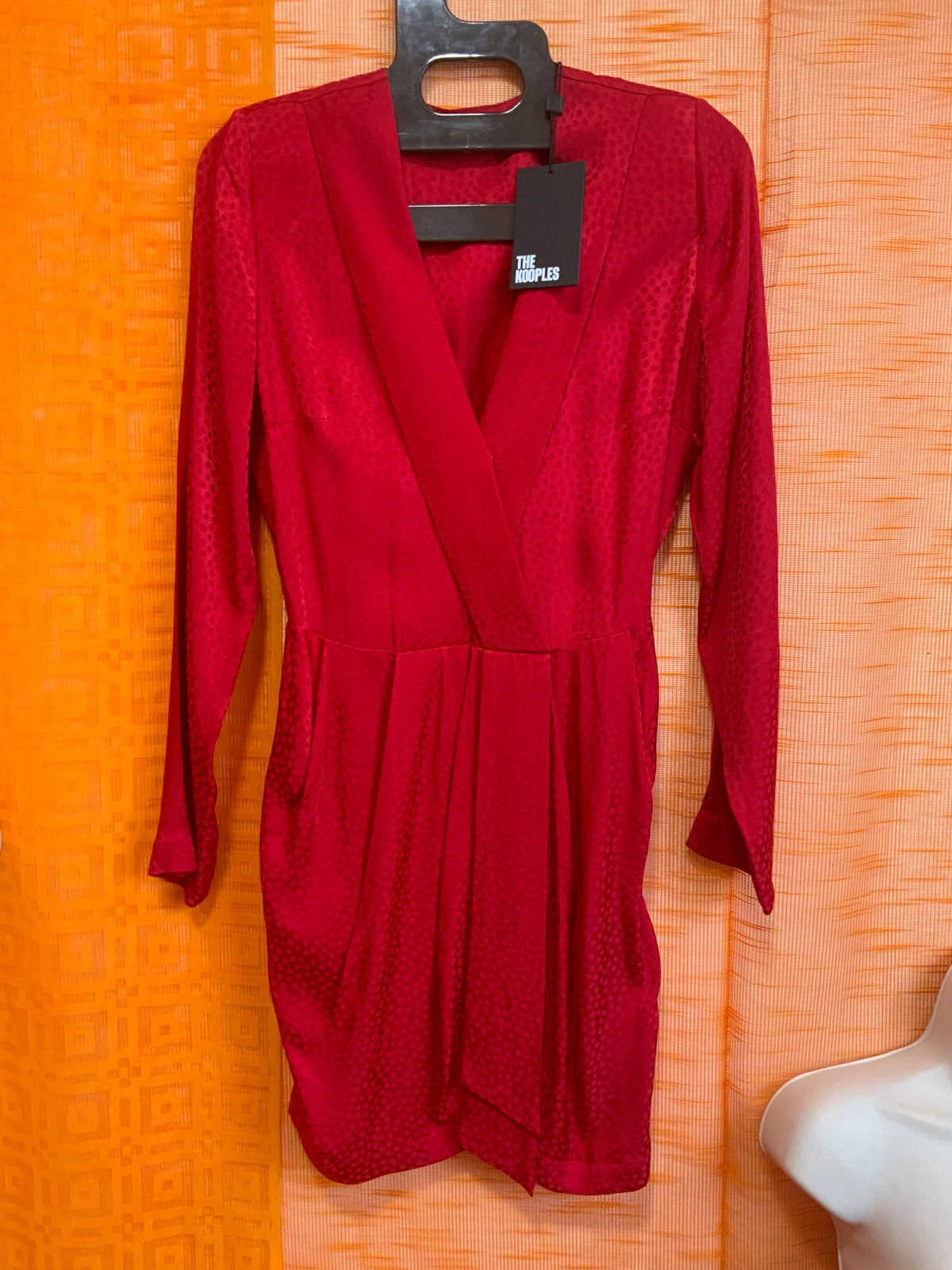 Robe The Kooples Rouge Neuve- T1