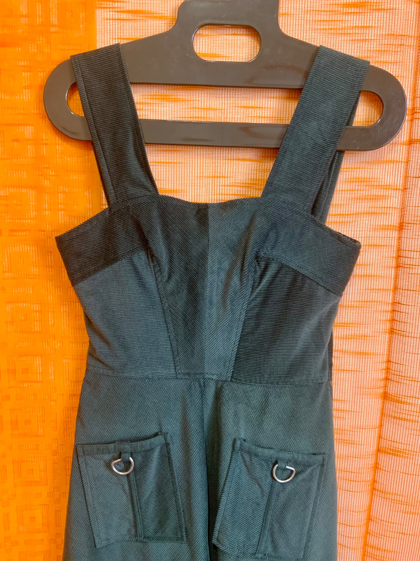 Robe originale Neuve Vintage 1970 Velours côtelé - T32/34
