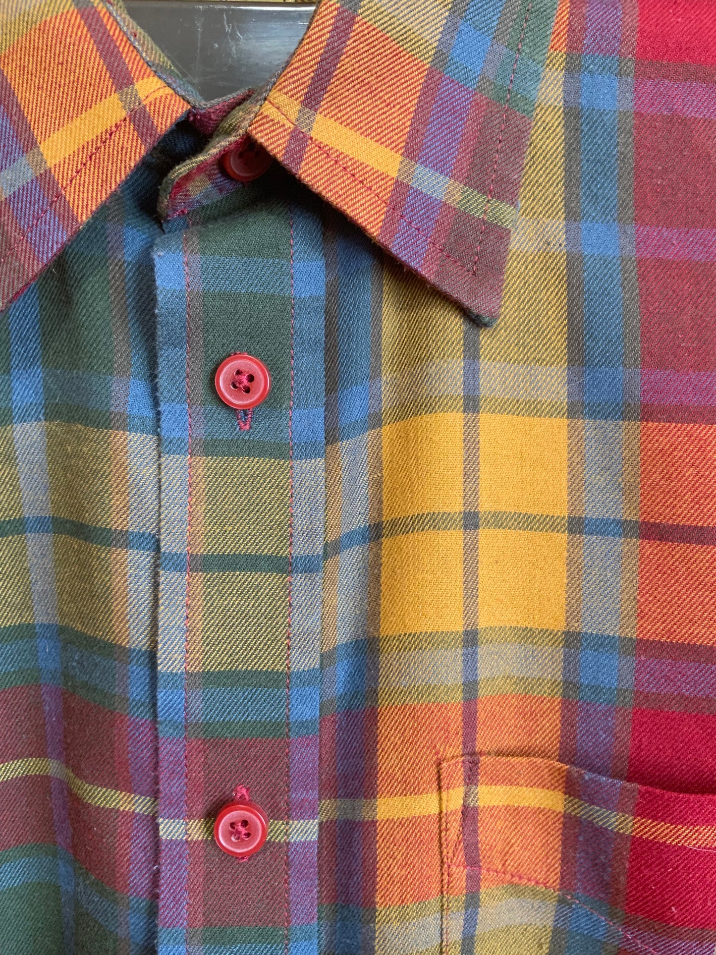 Chemise à carreaux Madras Vintage - TU