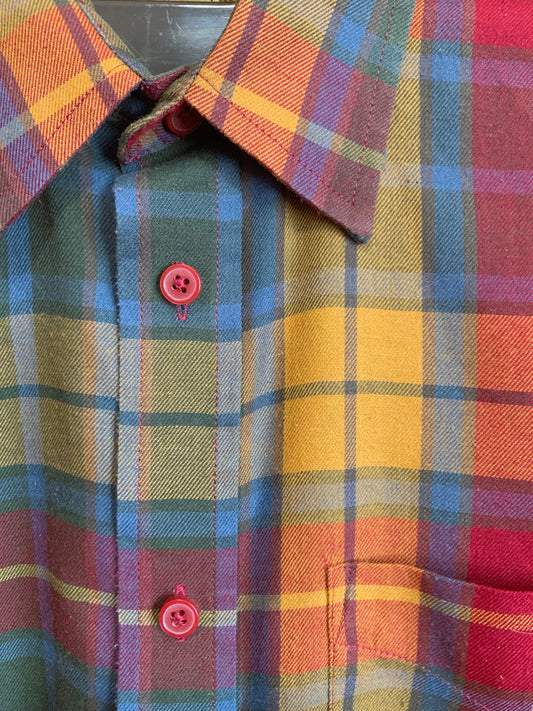 Chemise à carreaux Madras Vintage - TU