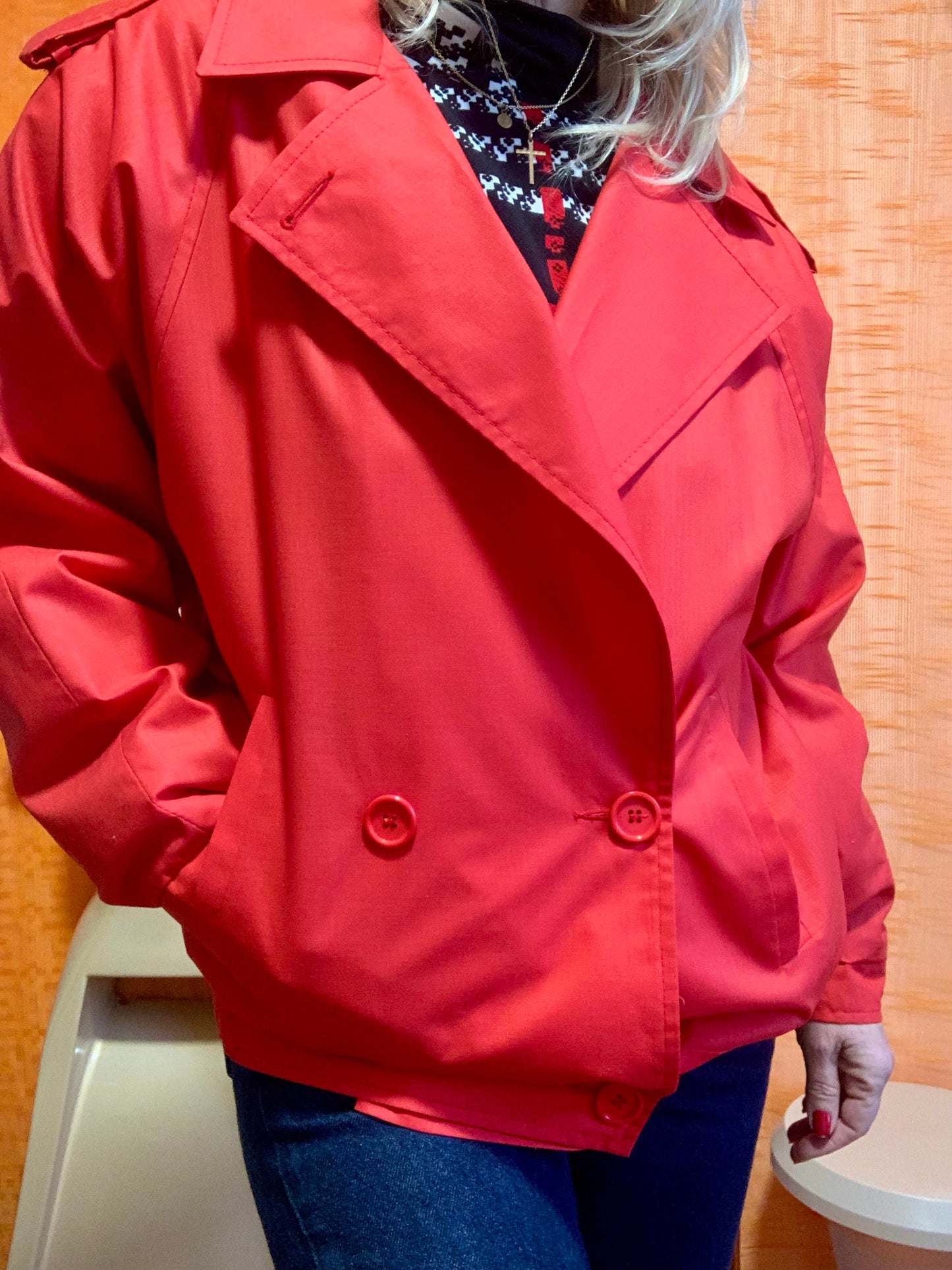Blouson Mixte Galeries Lafayette Vintage 1980