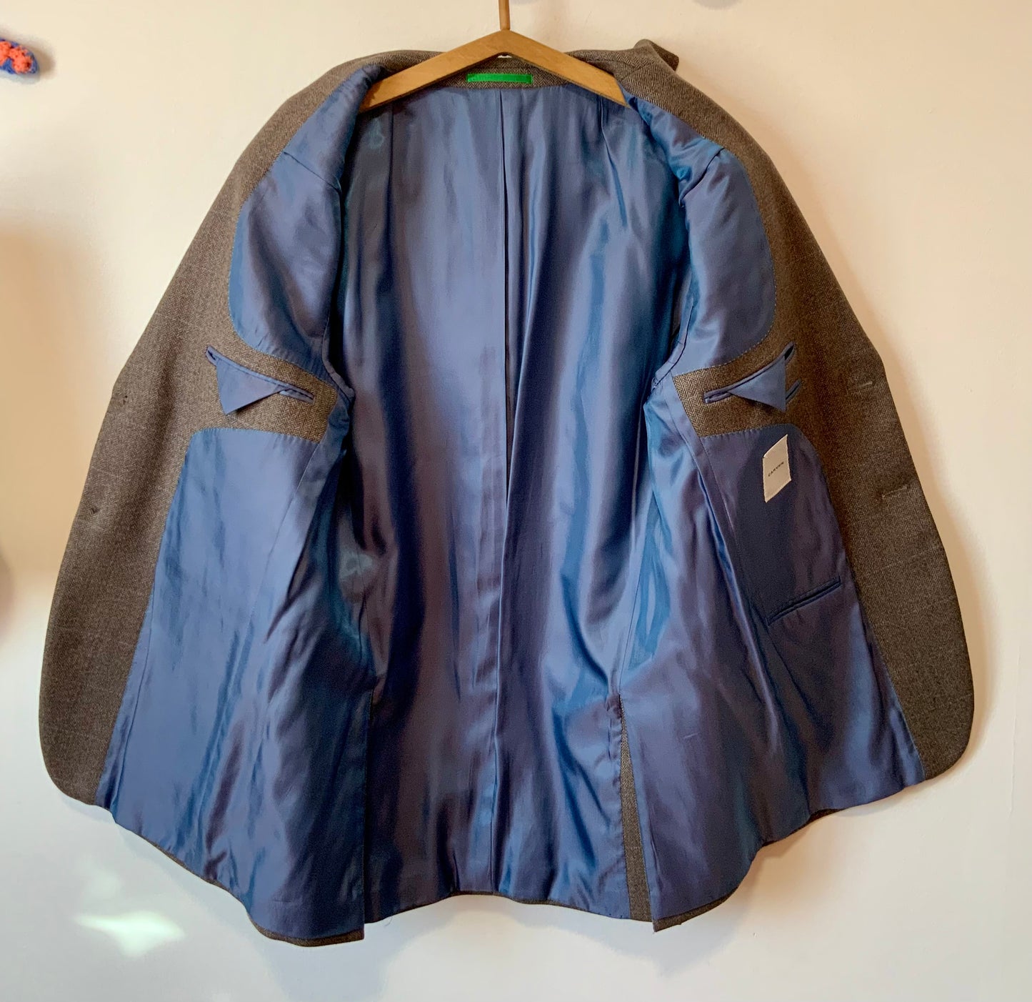 Blazer Chevrons Carven - Neuf T50 maxi.