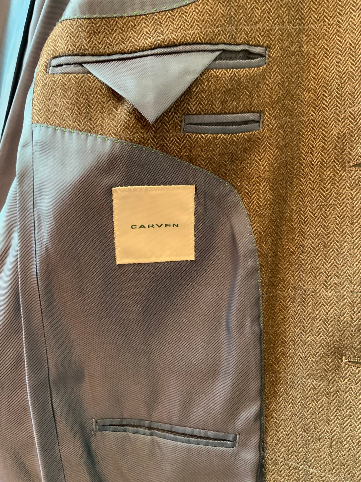 Blazer Chevrons Carven - Neuf T50 maxi.