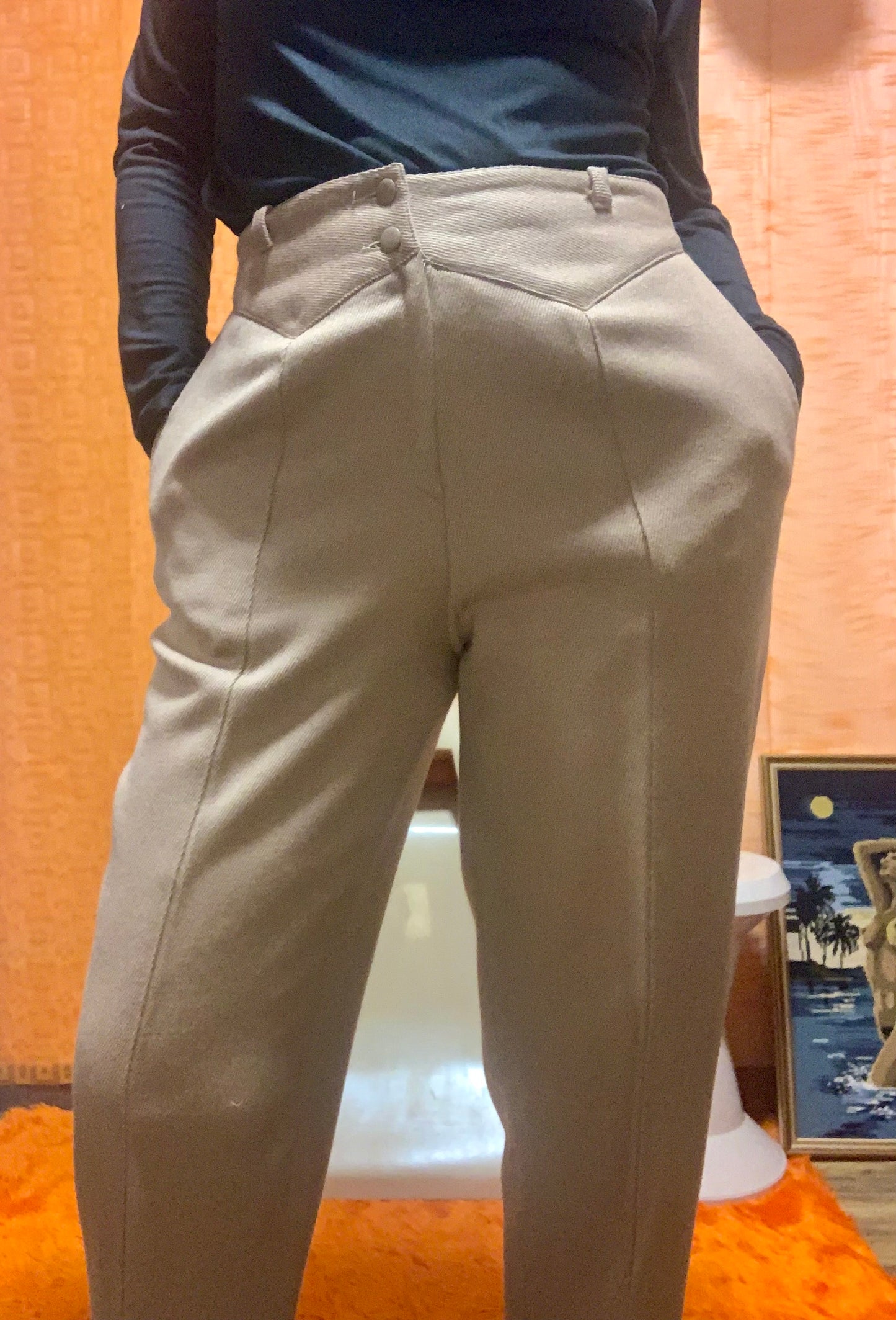 Pantalon Rodier pure Laine Woolmark Vintage 1980/90