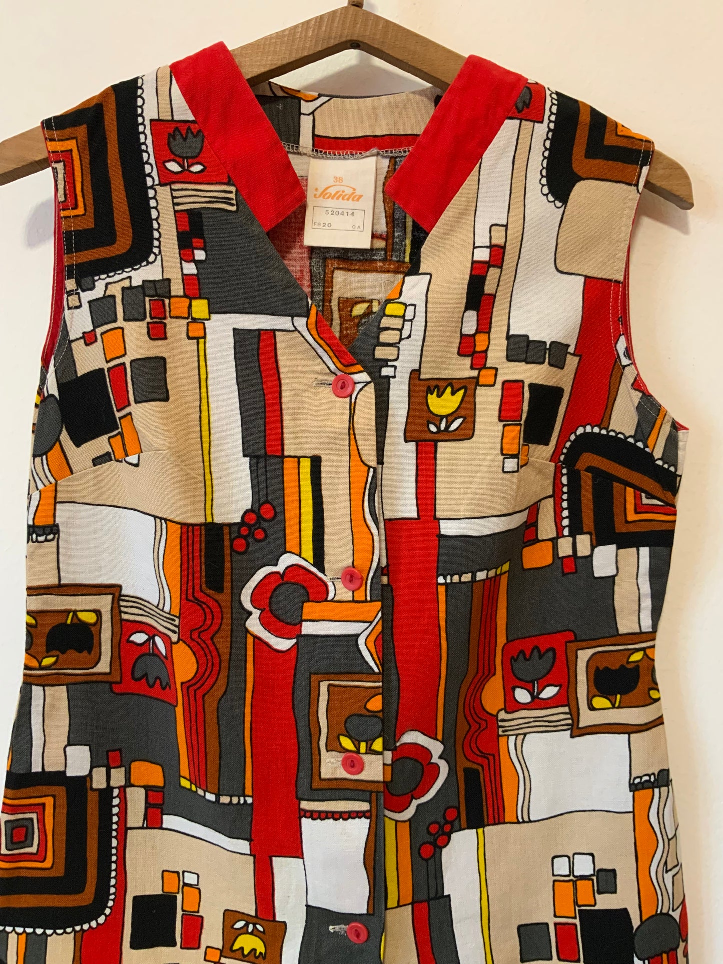 Blouse 1970 Vintage Deadstock Pépite