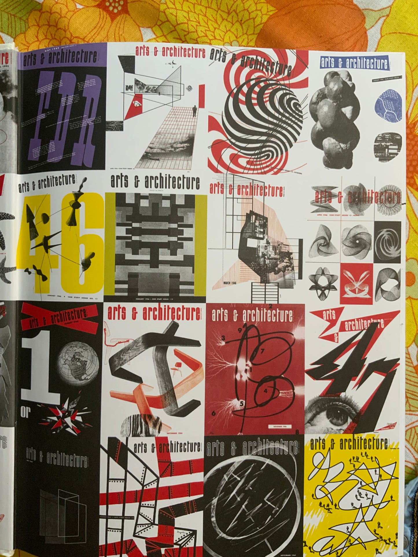 Livre d’Arts et d architecture de 1945 à 49.