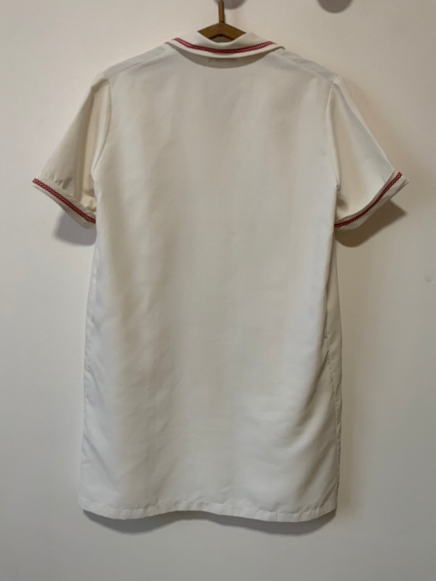 Robe blouse Nylon avec liserés Vintage 1970- T40-