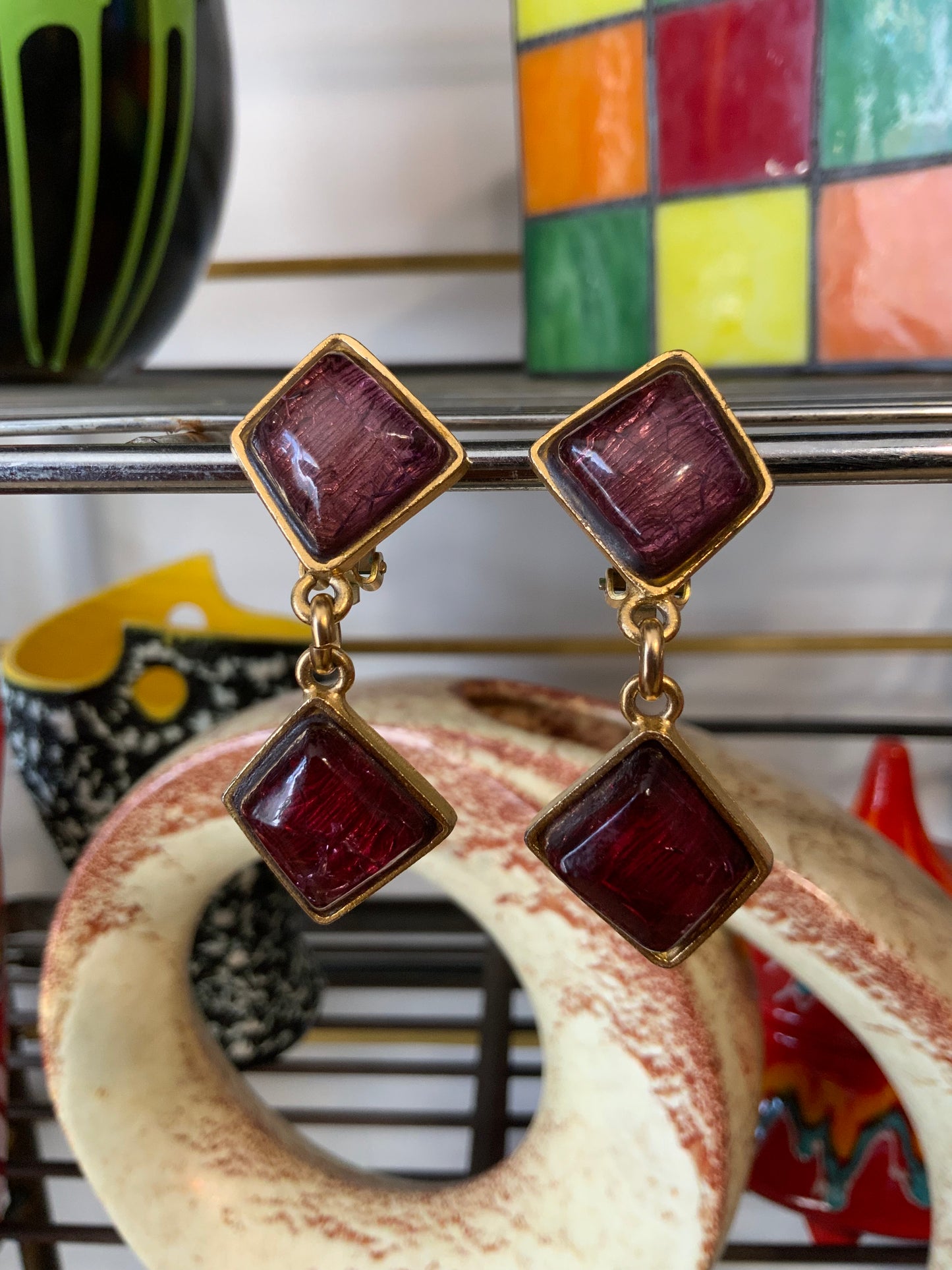 Boucles d’oreilles élégantes Skalli Vintage France