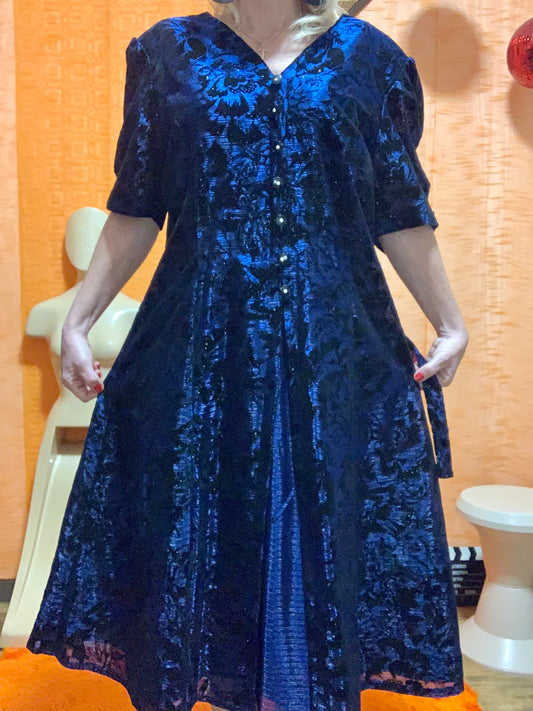 Robe de fêtes à paillettes Vintage 1980/90