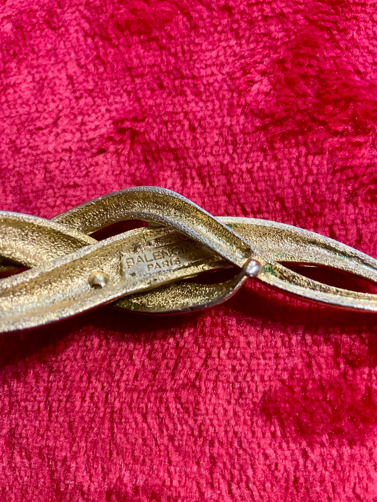 Sublime Collier Balenciaga Chic Vintage Haut de Gamme