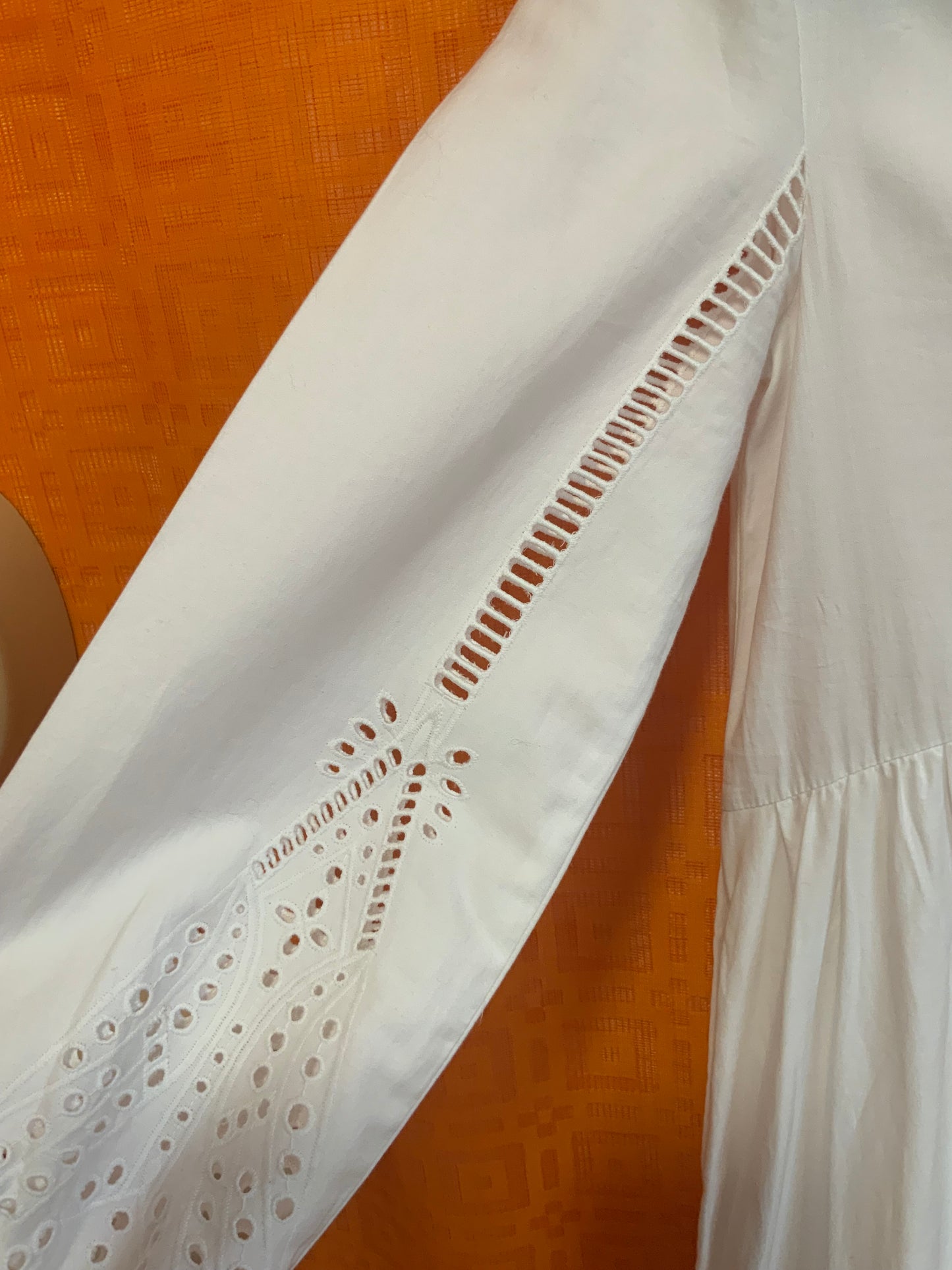 The Kooples Robe Longue Boheme Broderies Élégance - T1