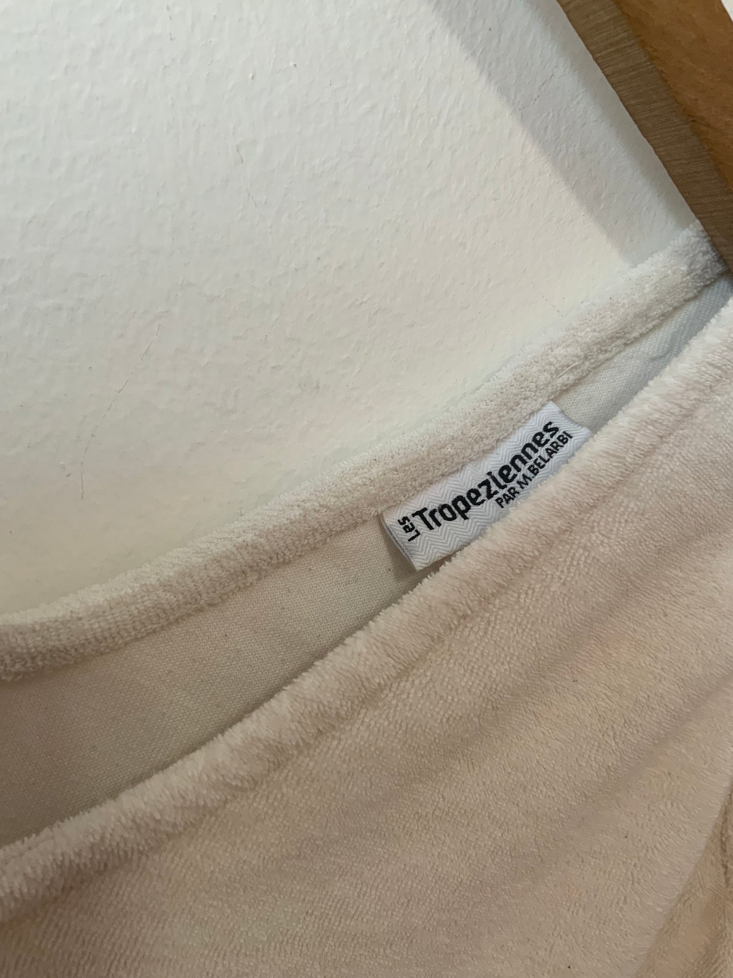 Robe éponge blanche « Les Tropeziennes »T40-
