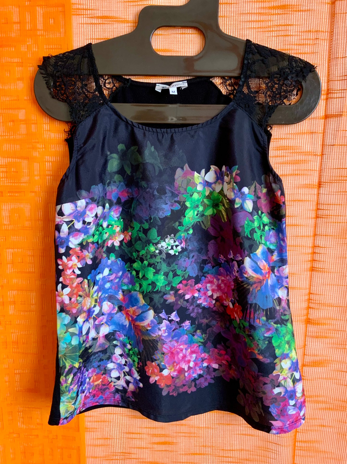 Ensemble a fleurs Vintage 1990 Mini jupe- T36
