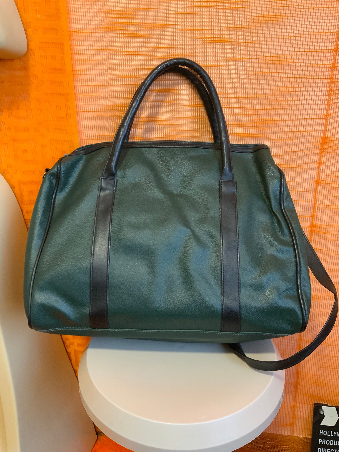 Sac Tapisserie Neuf Vintage Simili cuir et toile fleurs