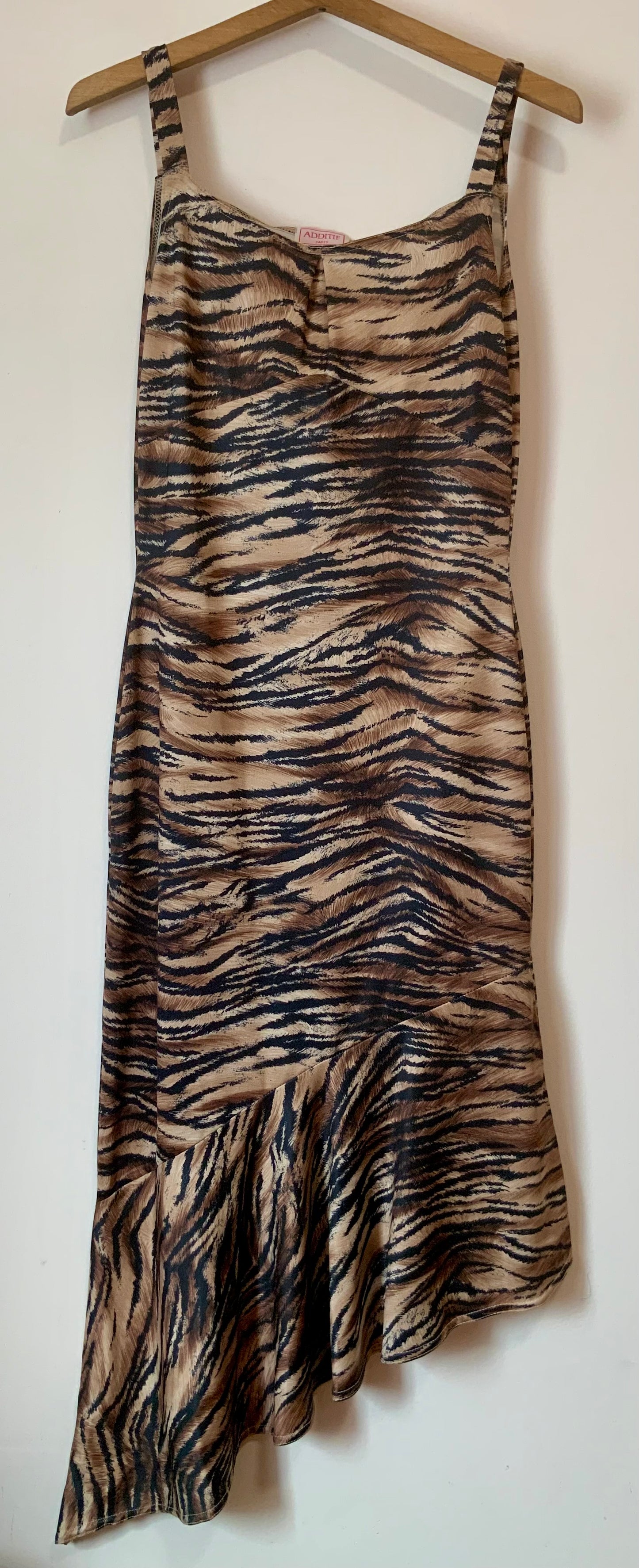 Robe motifs tigre Vintage France - T40 maxi.