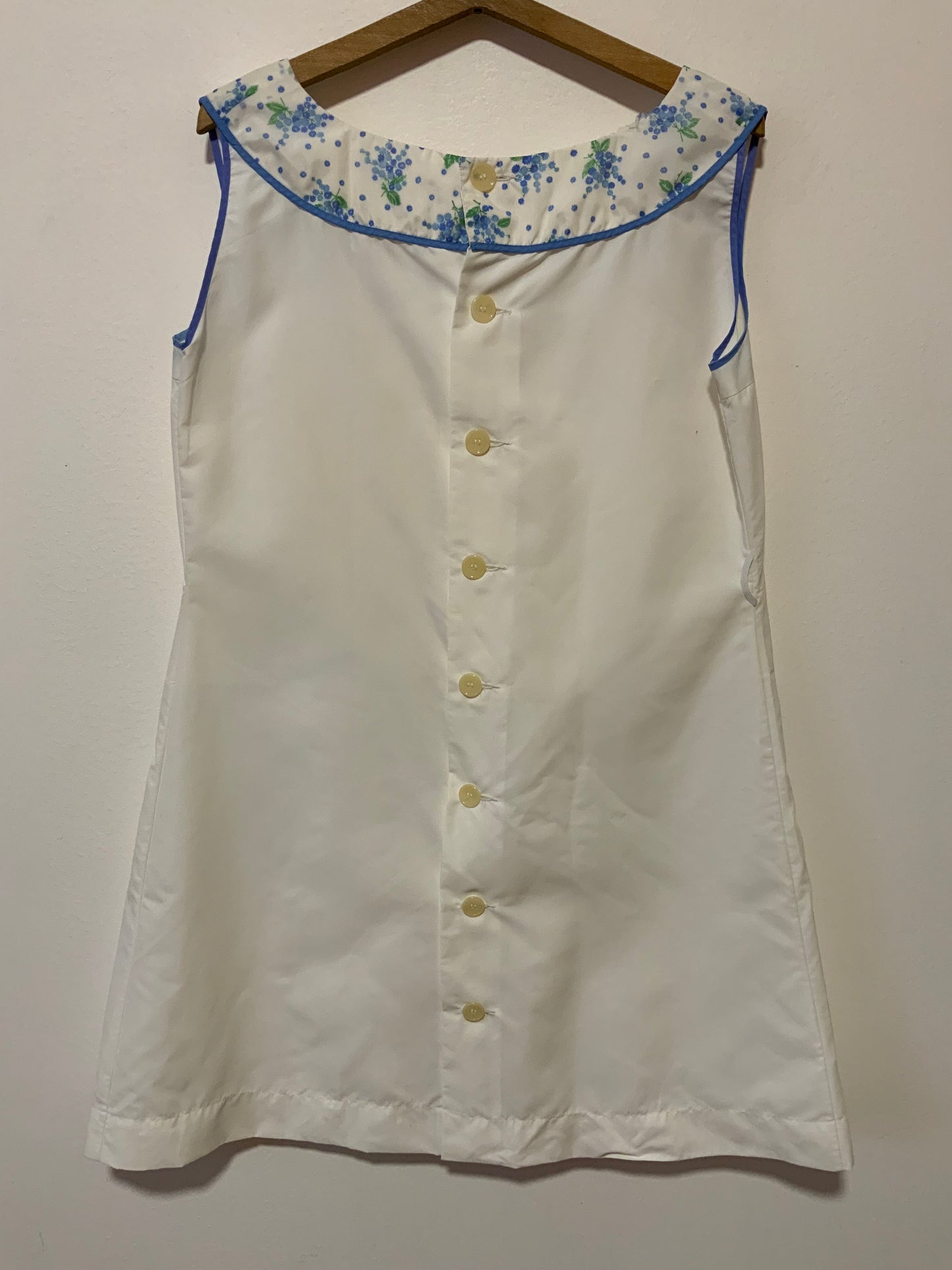 Blouse Nylon Vintage Fleurs- T44/46