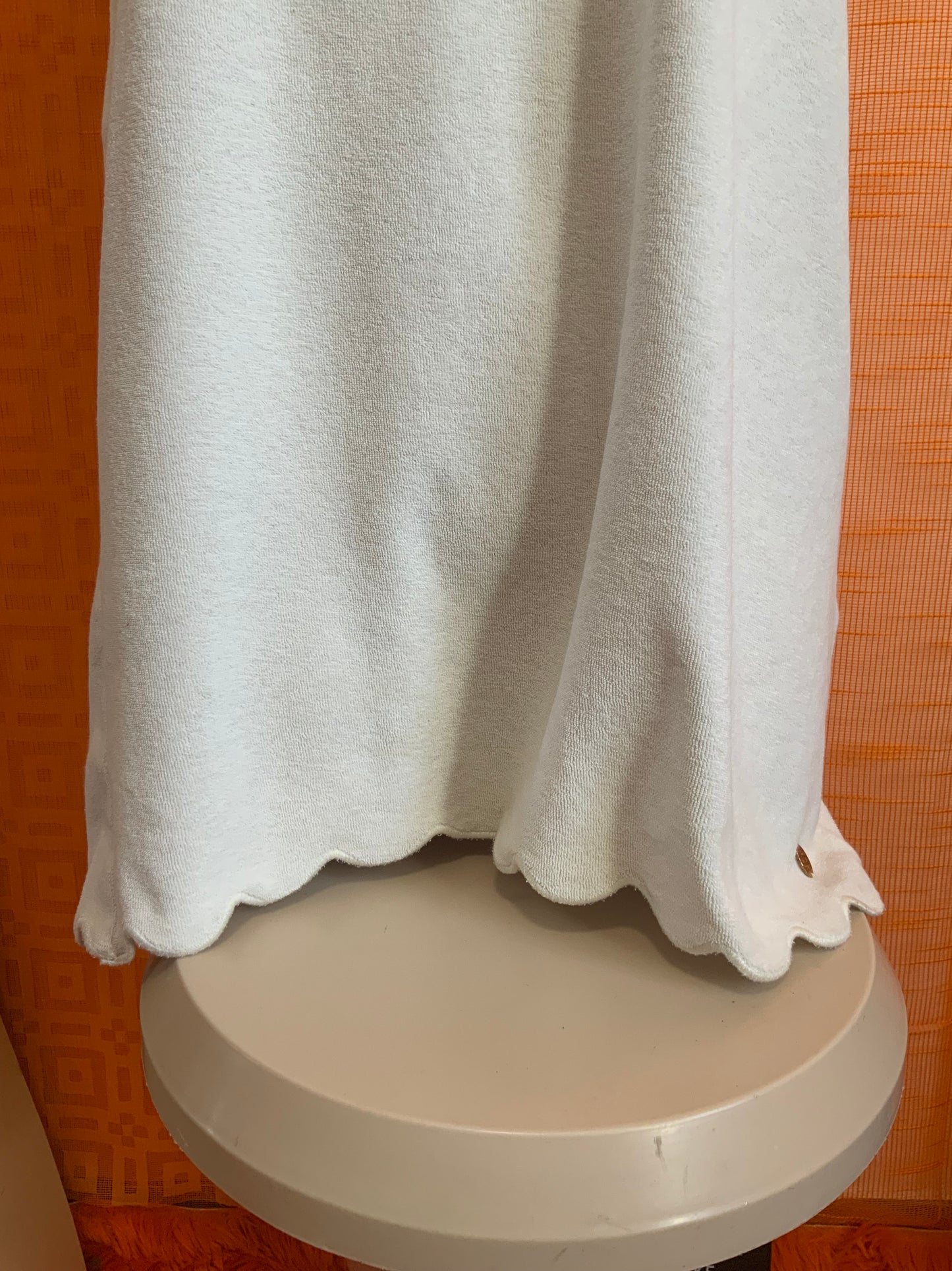 Robe éponge blanche « Les Tropeziennes »T40-