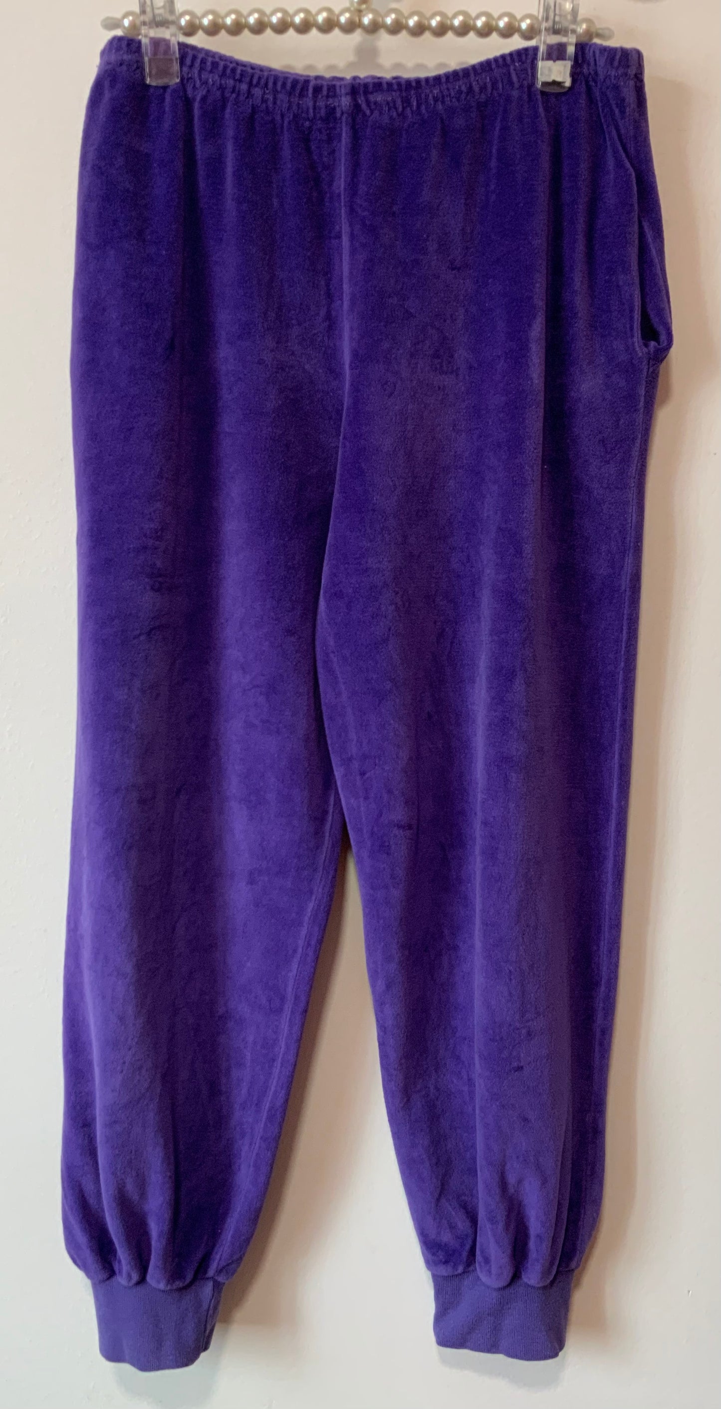 Ensemble de Jogging Velours Vintage Eighties