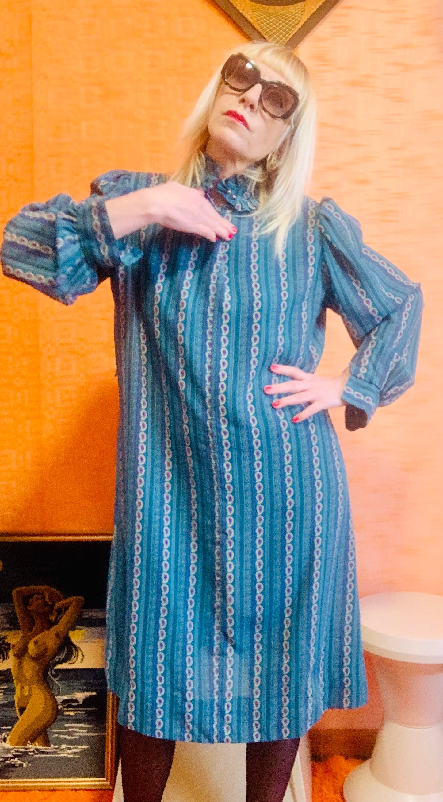 Robe J.Martin Vintage Paisley 1980- T40.