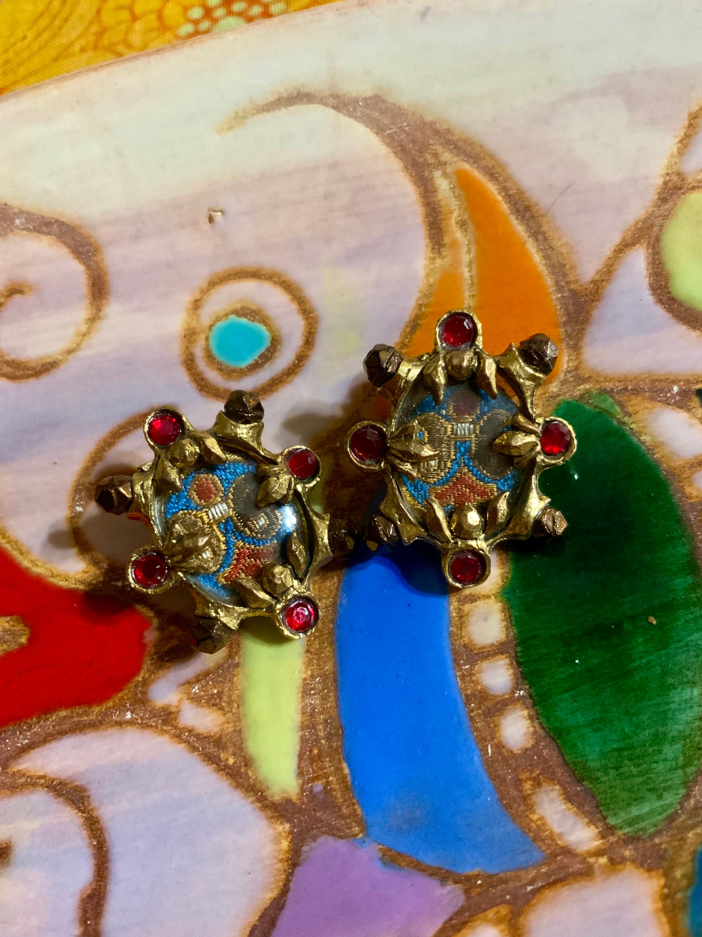 Boucles d’oreilles Sens Privé Vintage Haut de gamme style baroque