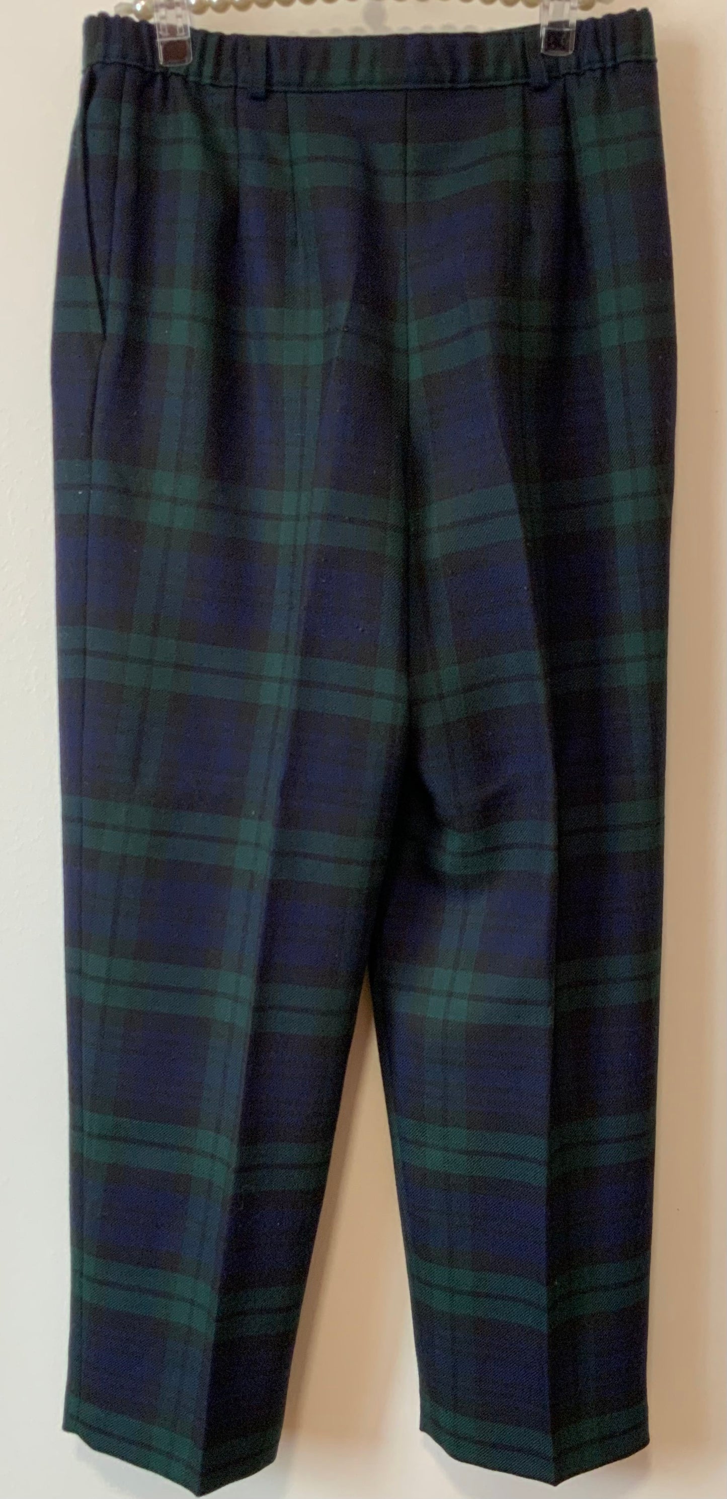 Tailleur Pantalon Tartan Ecossais pure laine vierge Héritage Scotland Vintage- T42