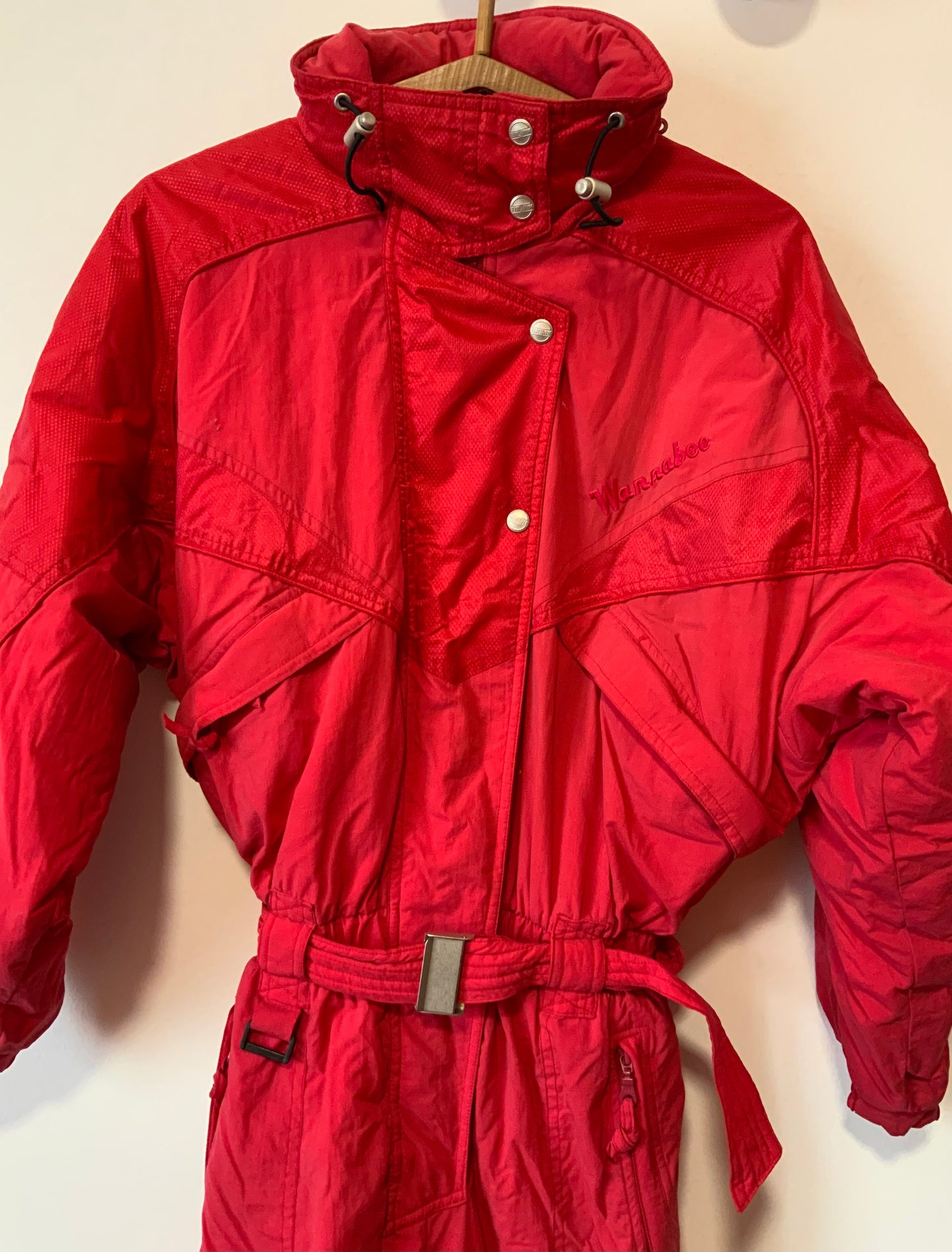 Combinaison de Ski Vintage 2000 Rouge 🌹