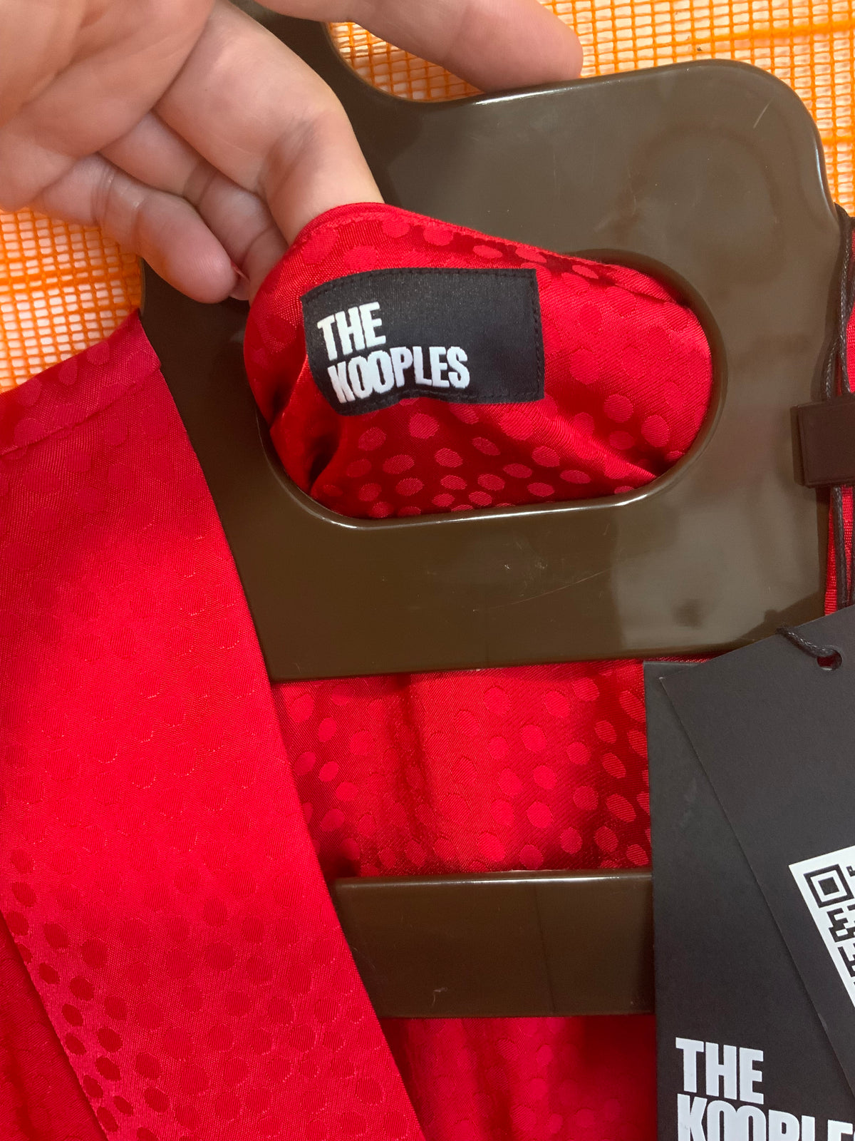 Robe The Kooples Rouge Neuve- T1