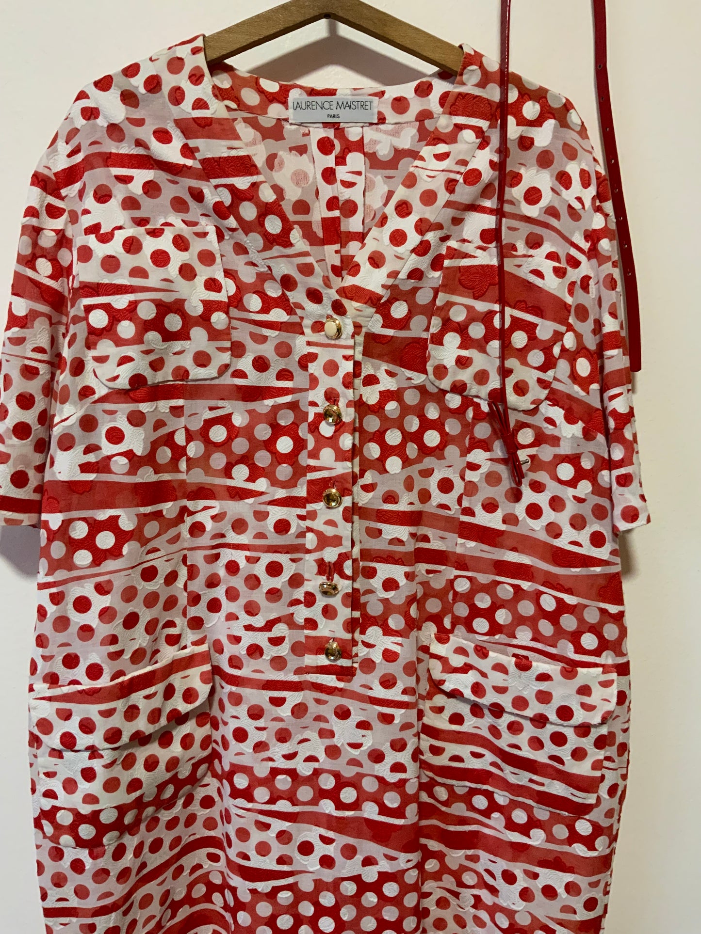 Robe de création Faite main Paris Vintage- T44/46