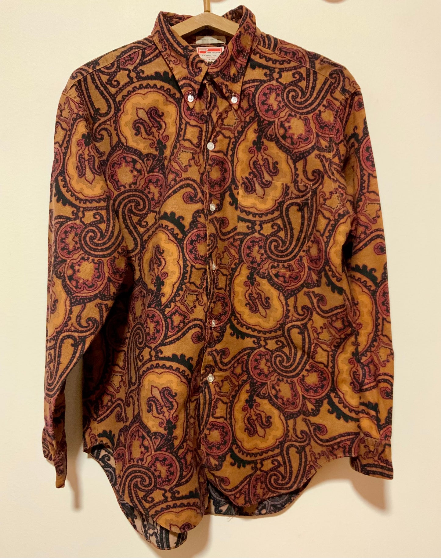 Chemise Canadienne Vintage Moutarde