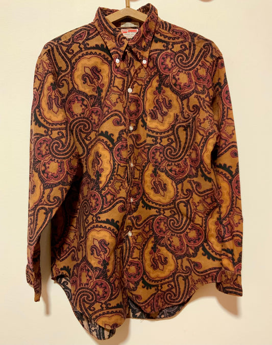 Chemise Canadienne Vintage Moutarde