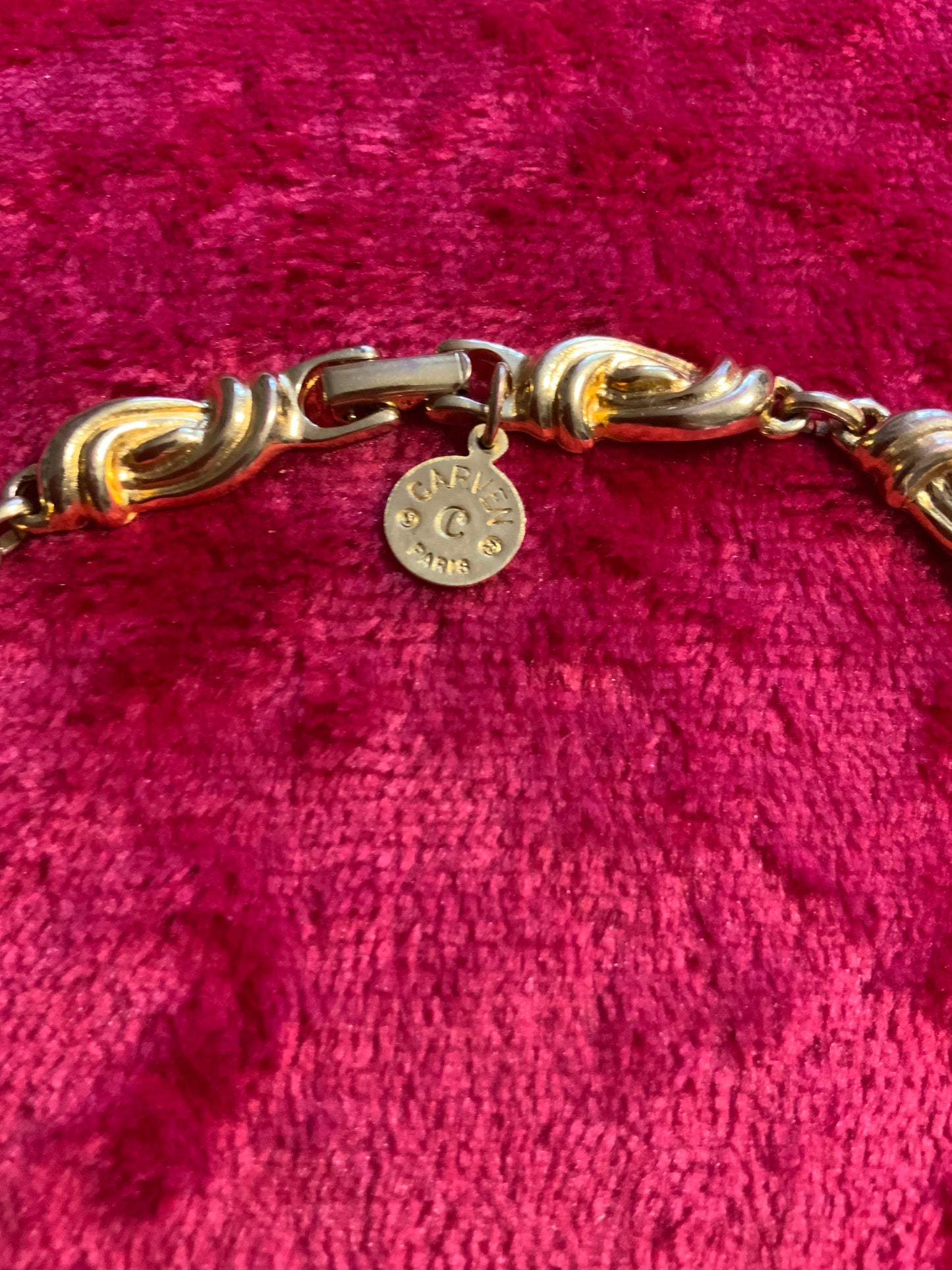 Collier Vintage Carven Luxe