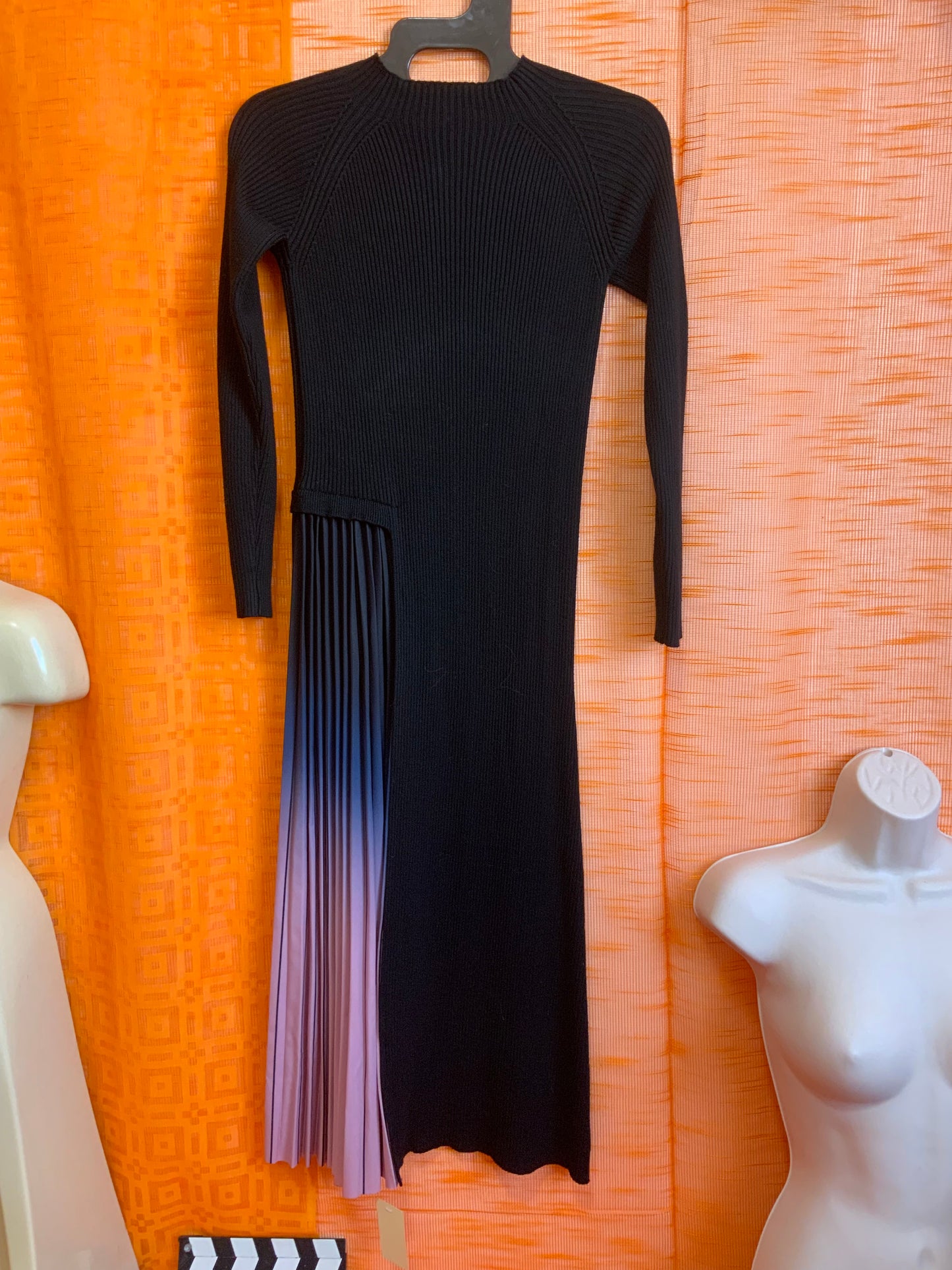 Robe longue plissée neuve Vintage 2000’- TS