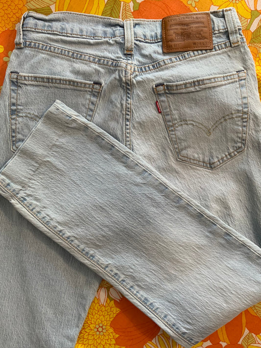 Jean Levi’s 501 Denim bleu clair - T34 W28L32