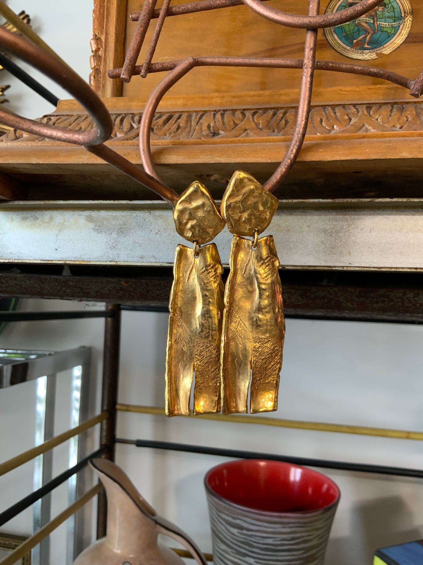 Boucles d’oreilles Delphine Nardin Paris Vintage Luxe.