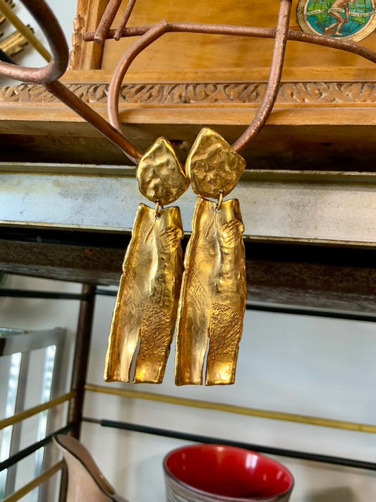 Boucles d’oreilles Delphine Nardin Paris Vintage Luxe.