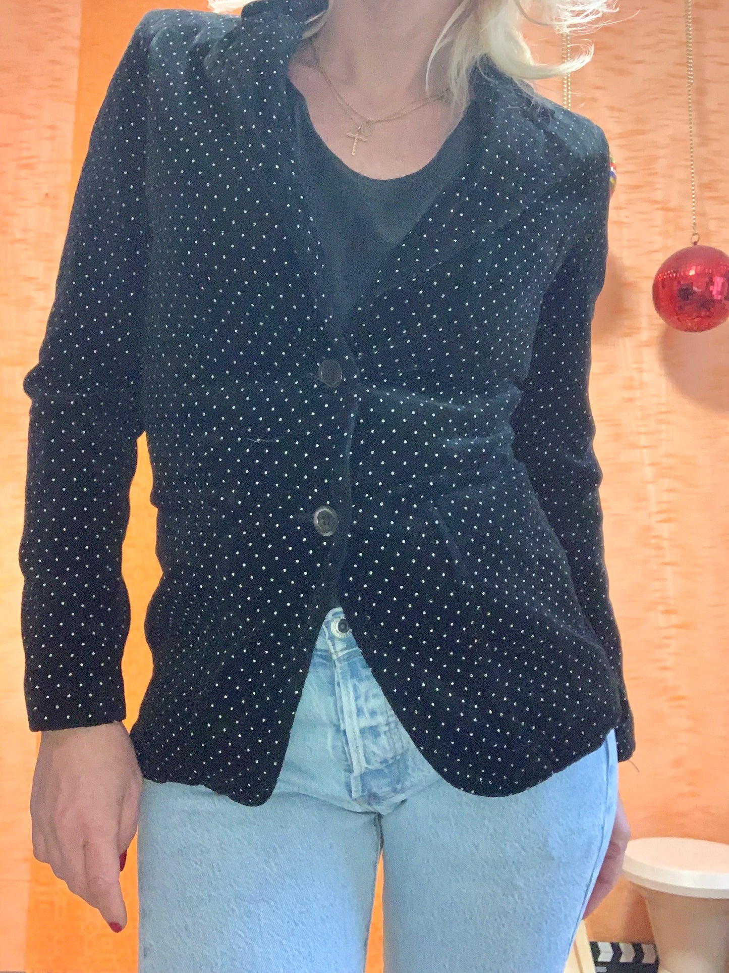 Sublime Veste Velours France Vintage 1970