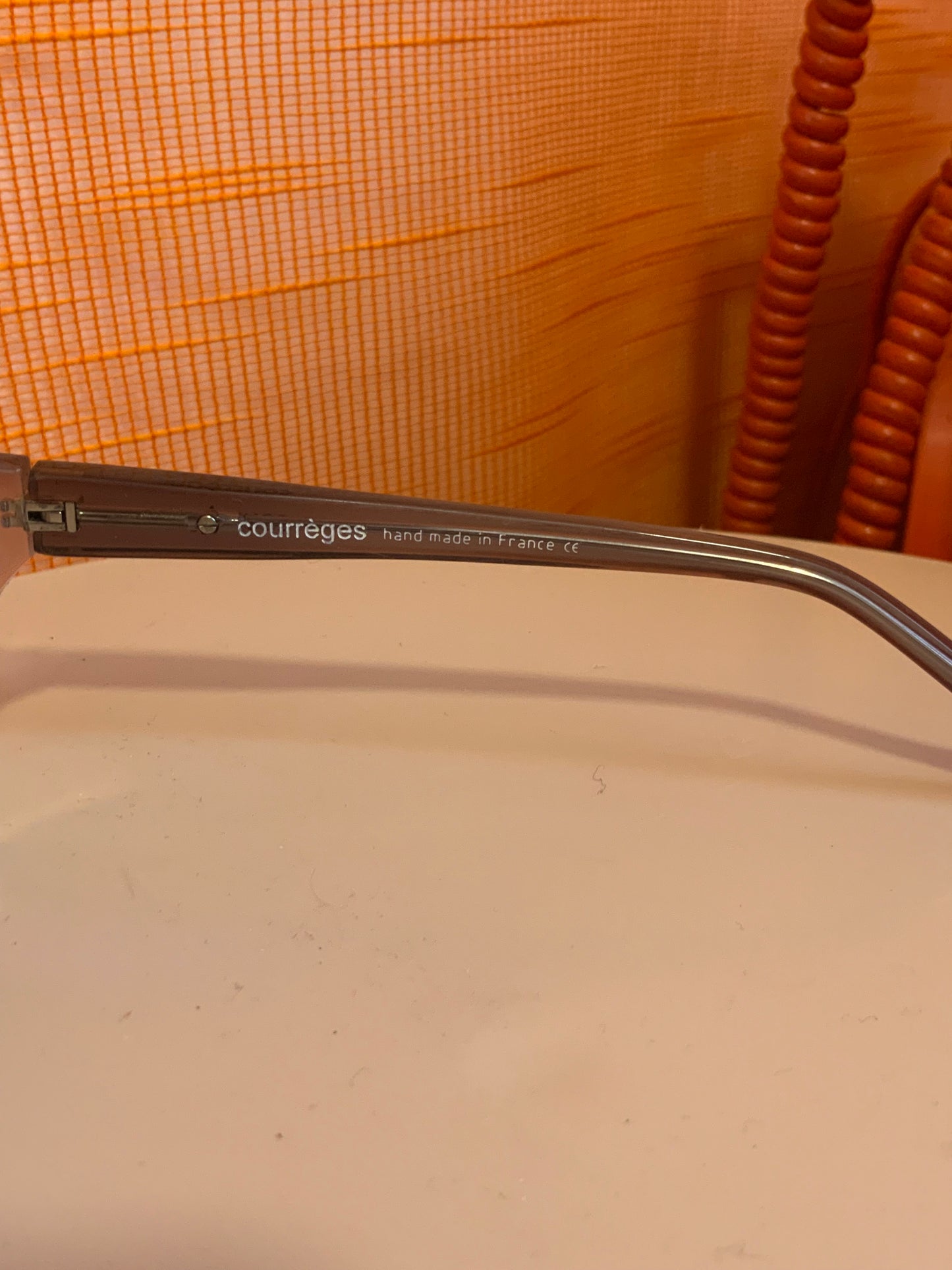 Lunettes Courrèges solaires Vintage Oversize