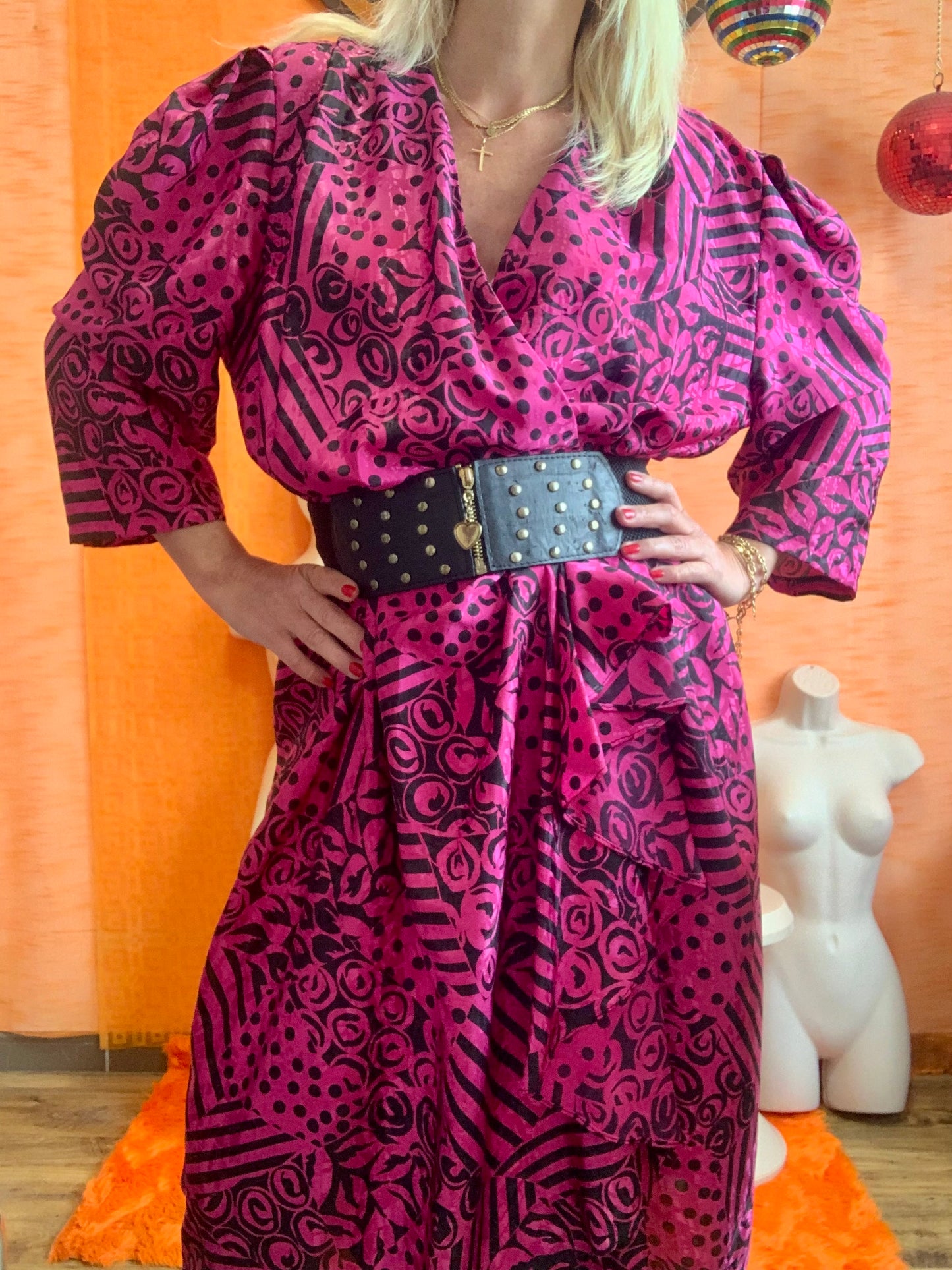 Robe Merveilleuse Vintage 1980- T42