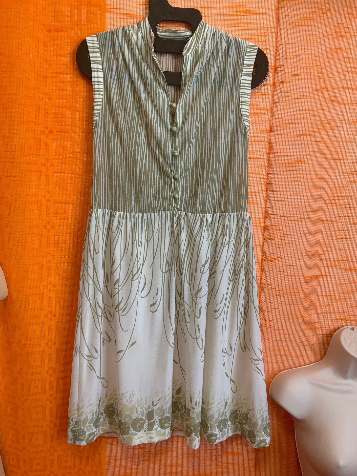 Robe Vintage 1980 Fleurs- T40/42