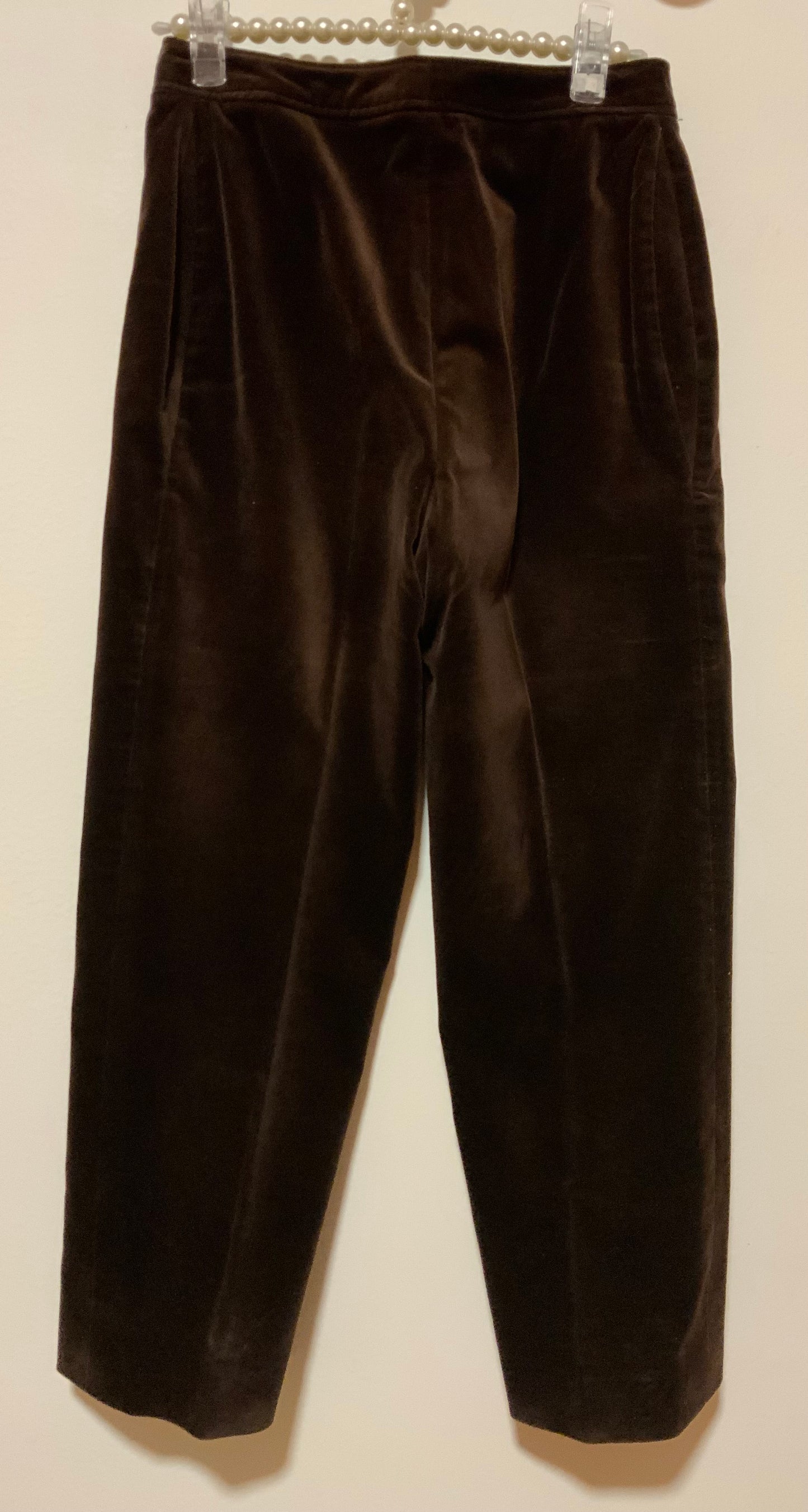 Pantalon Taille haute velours doux Vintage France