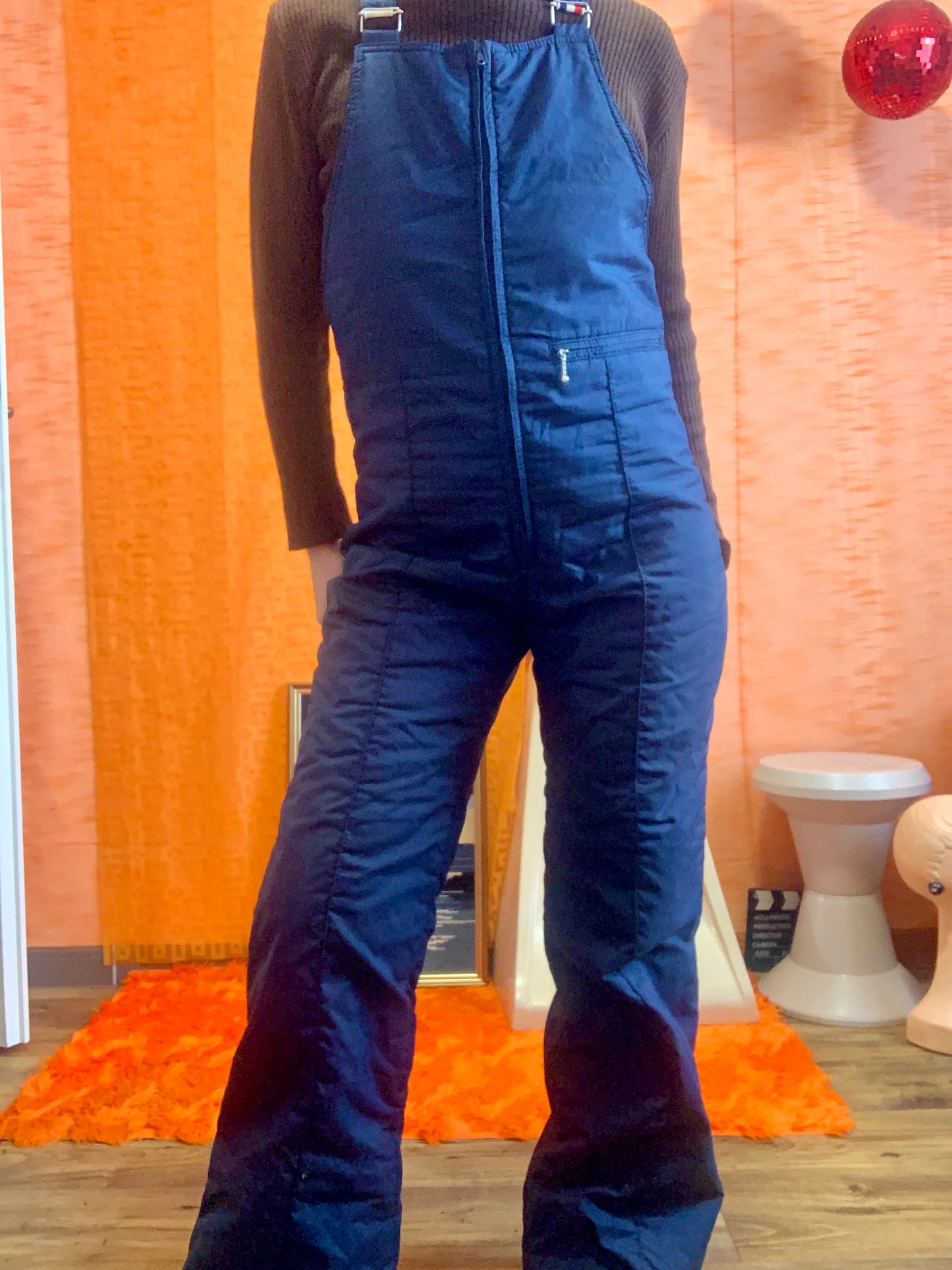 Salopette ski sports d’hiver France 1970