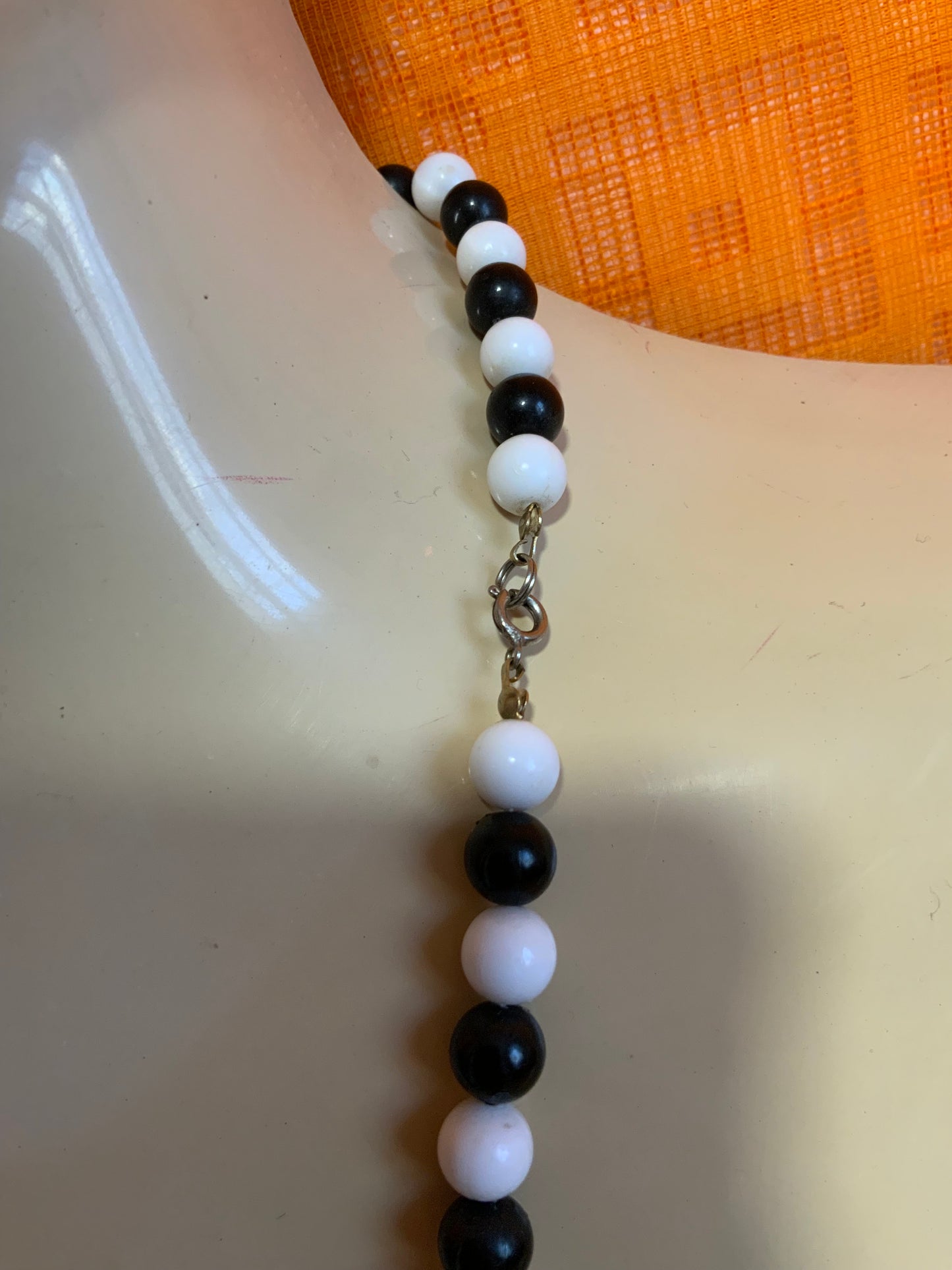 Collier de perles Vintage 1980